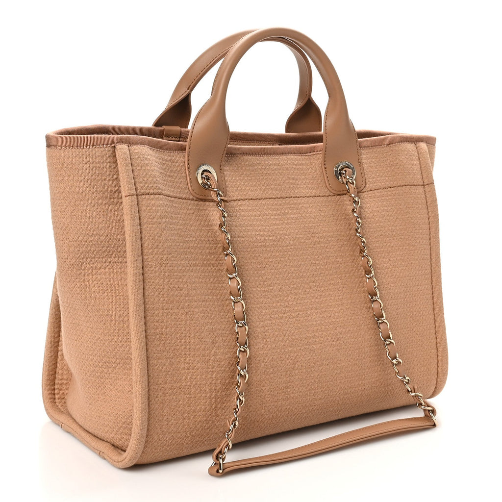 Mixed Fibers Small Deauville Tote Camel