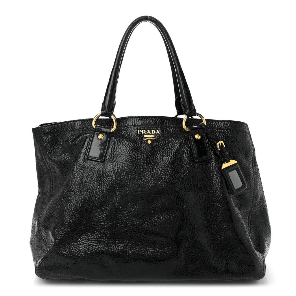 Vernice Naplak Tote Black