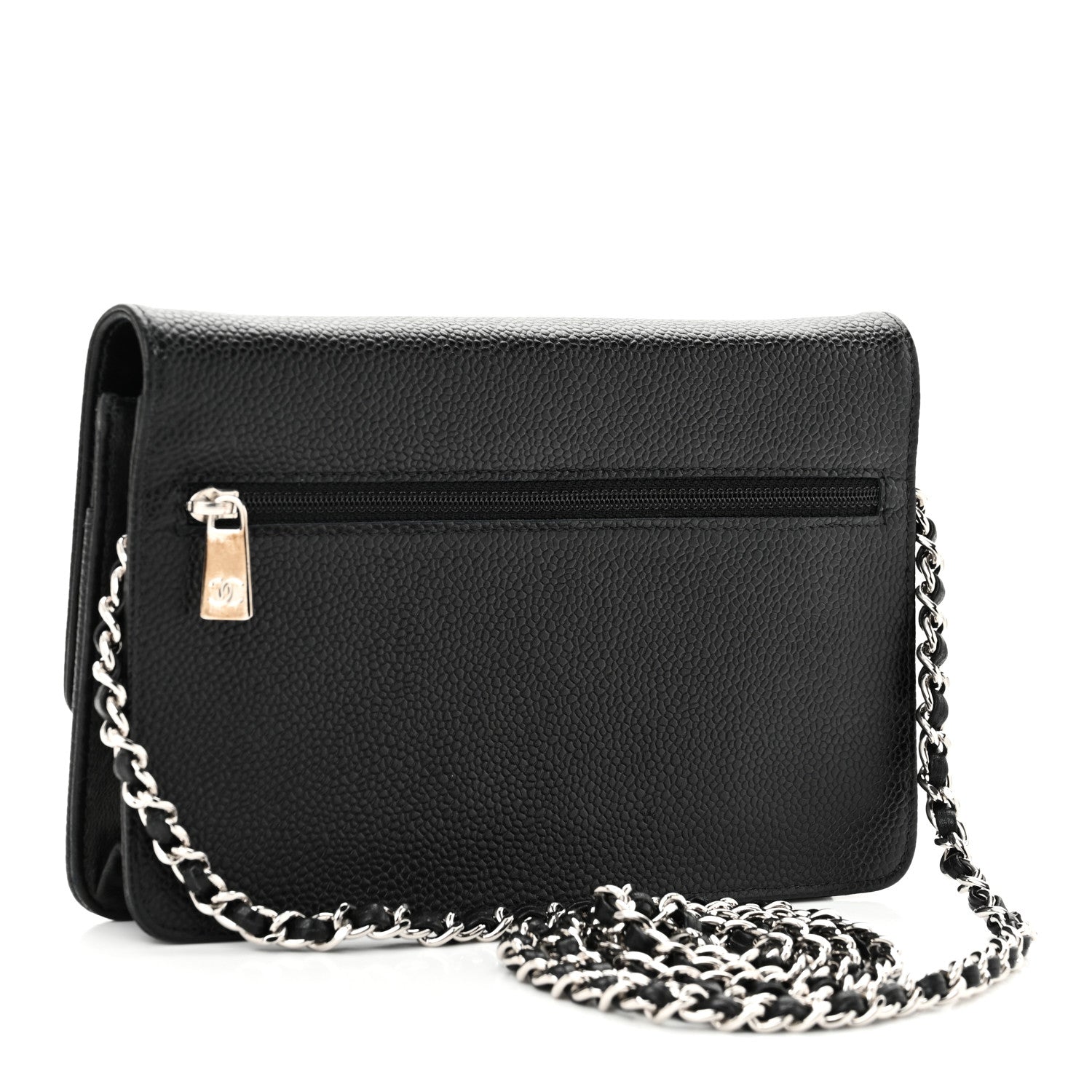 Caviar Timeless CC Wallet on Chain WOC Black