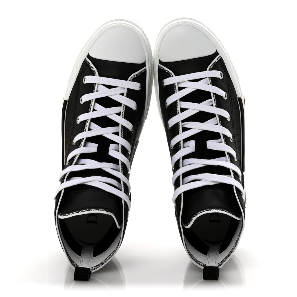 Oblique Kumo Mens B23 High Top Sneakers 43 Black Beige