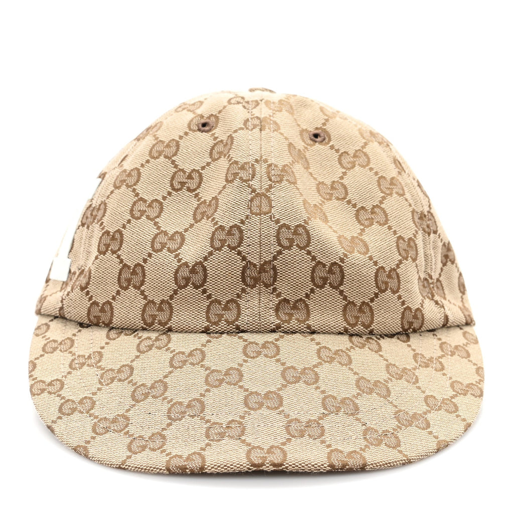 Monogram Patch Logo Soft Baseball Hat L Beige Cocoa