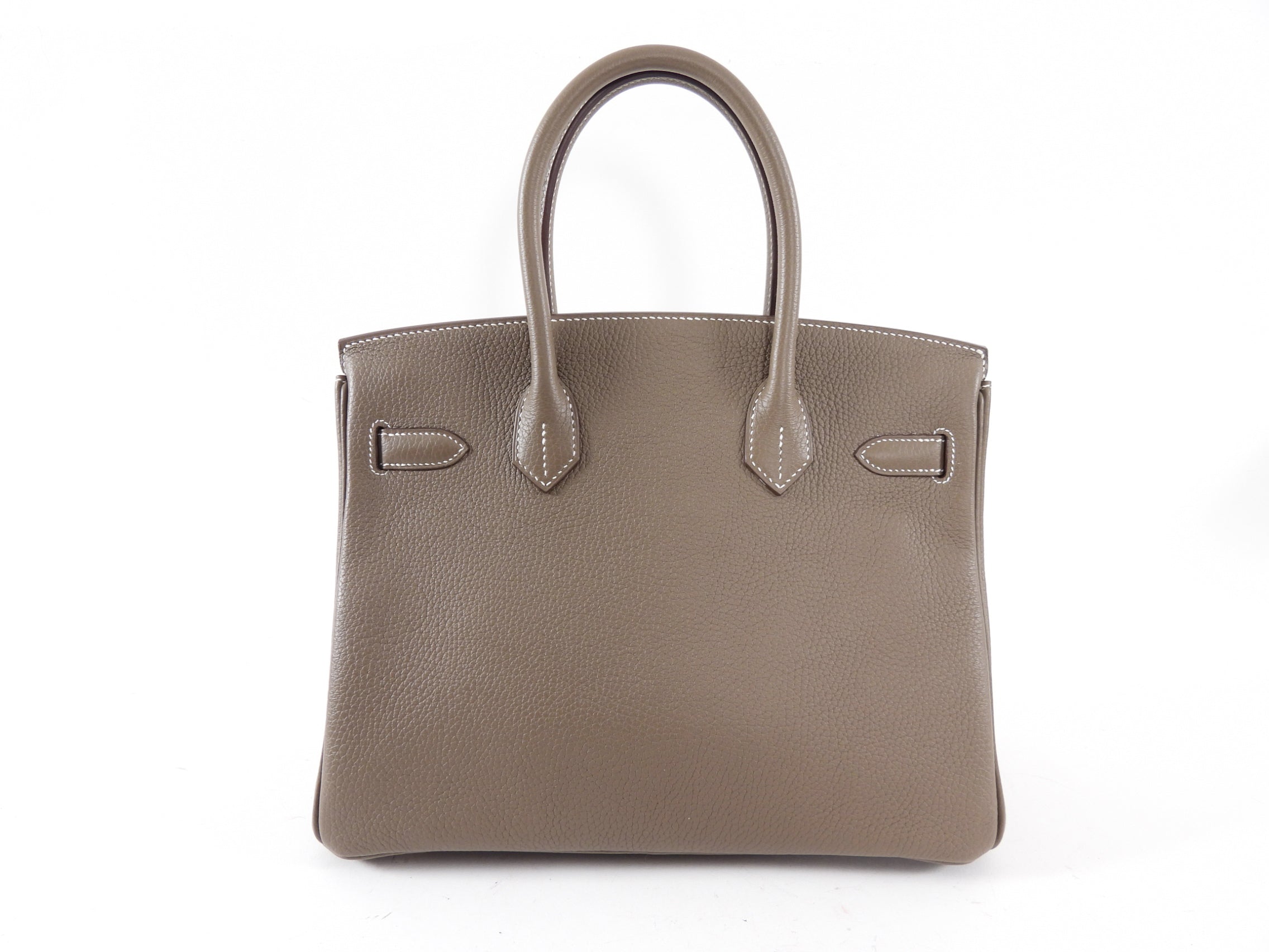 Hermes Birkin 30 Etoupe Taurillon Clemence GHW 2021
