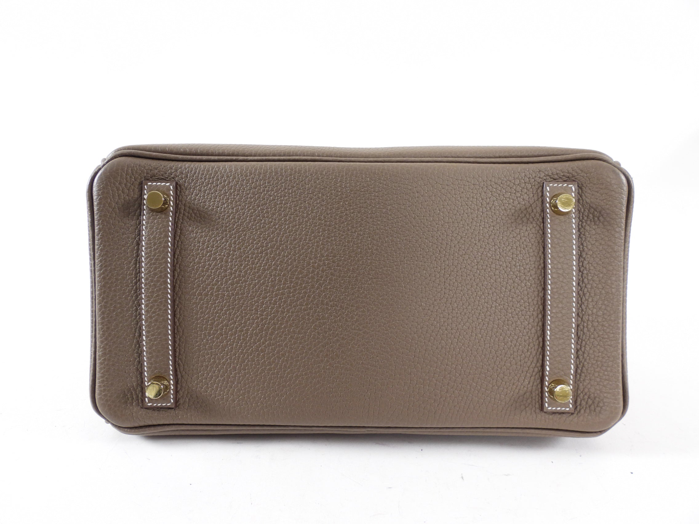 Hermes Birkin 30 Etoupe Taurillon Clemence GHW 2021