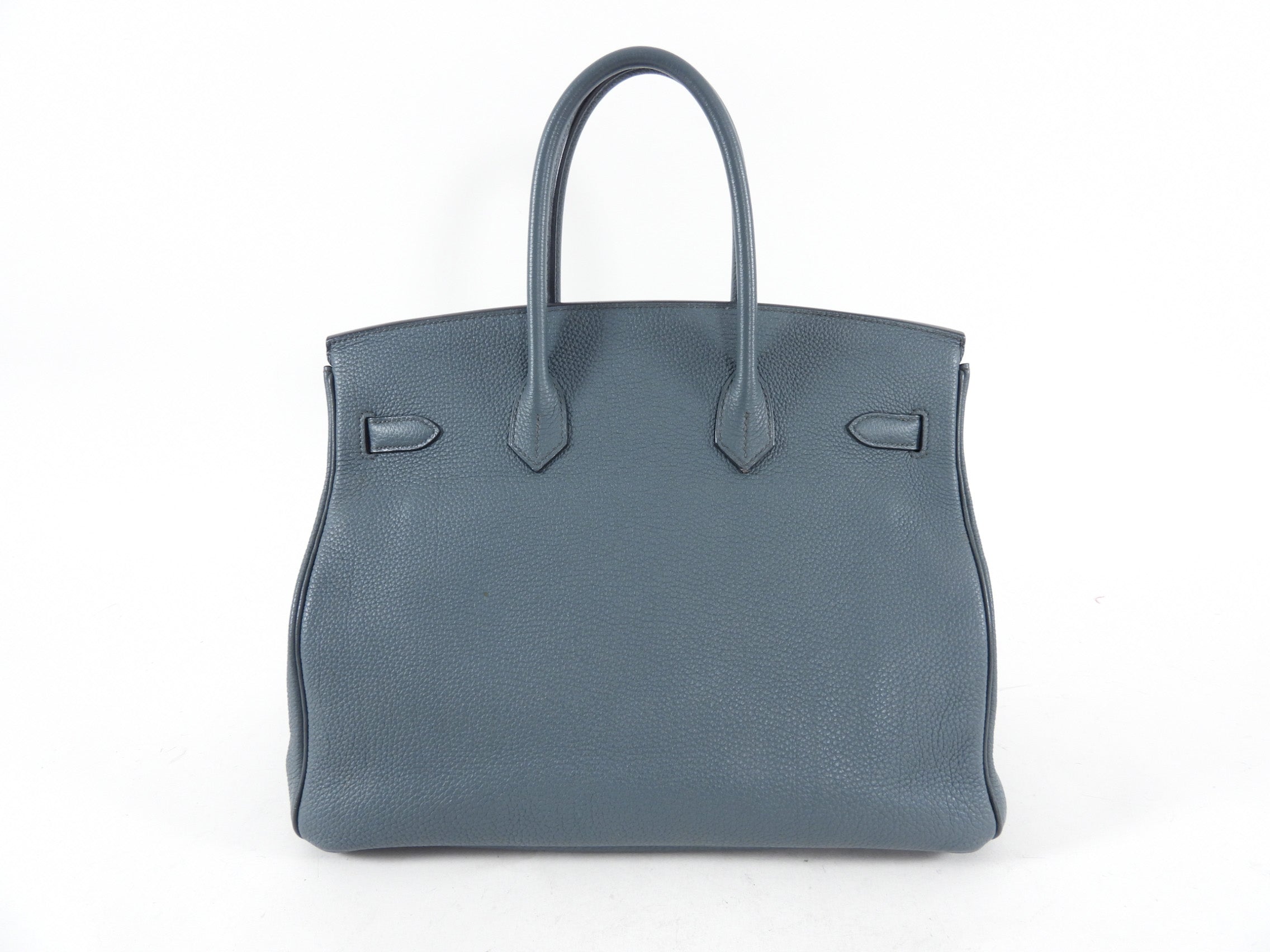 Hermes Birkin 35 Bleu Orage Togo GHW Bag