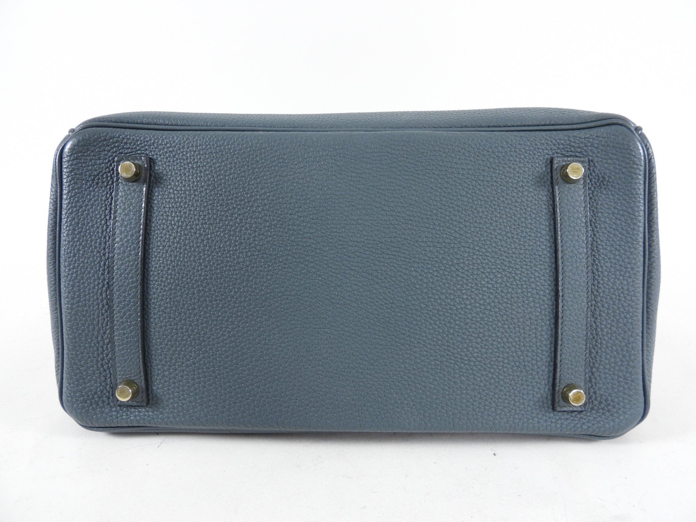 Hermes Birkin 35 Bleu Orage Togo GHW Bag
