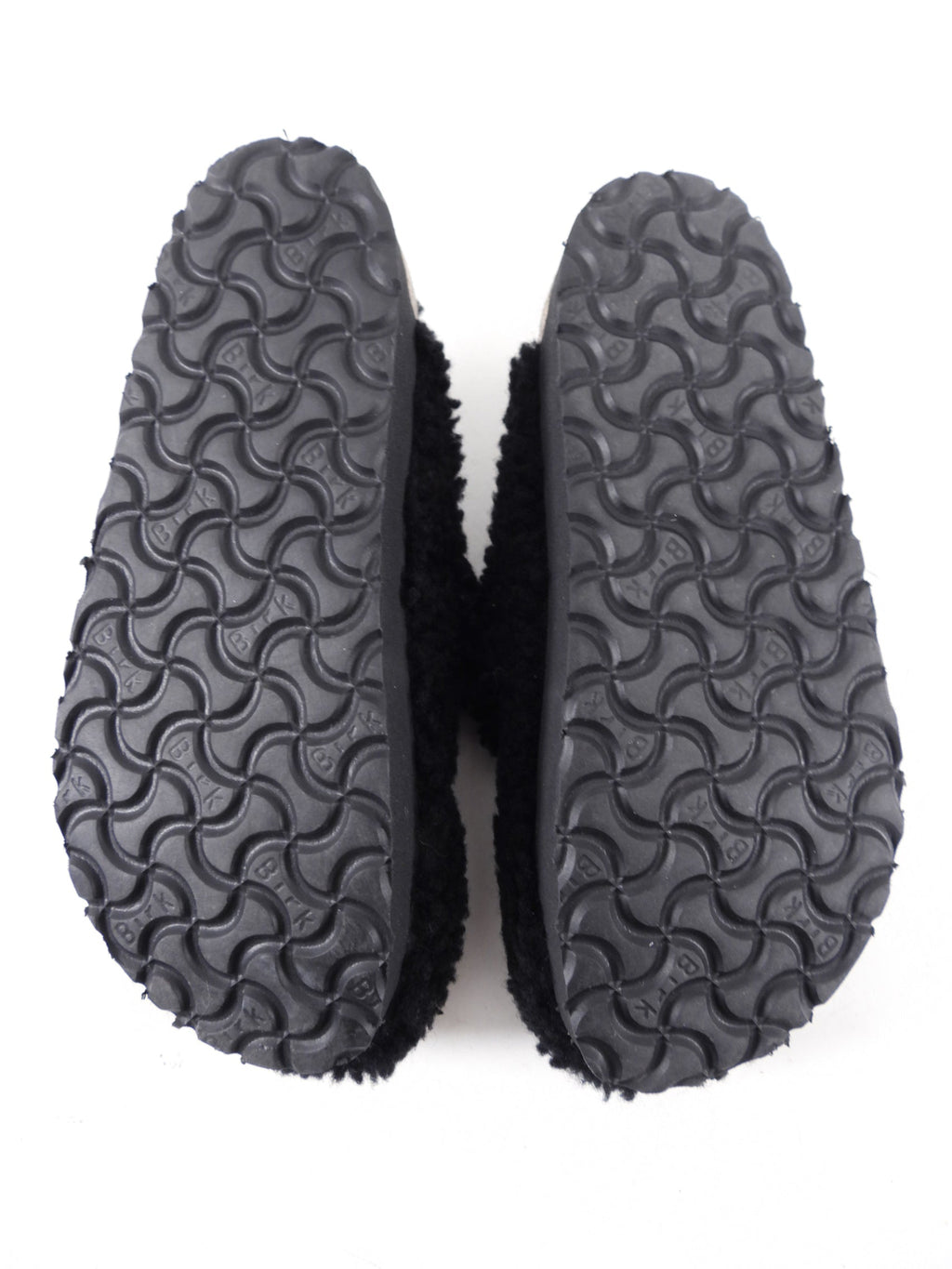 Birkinstock Papillio Shearling Big Buckle Slide Black - 37