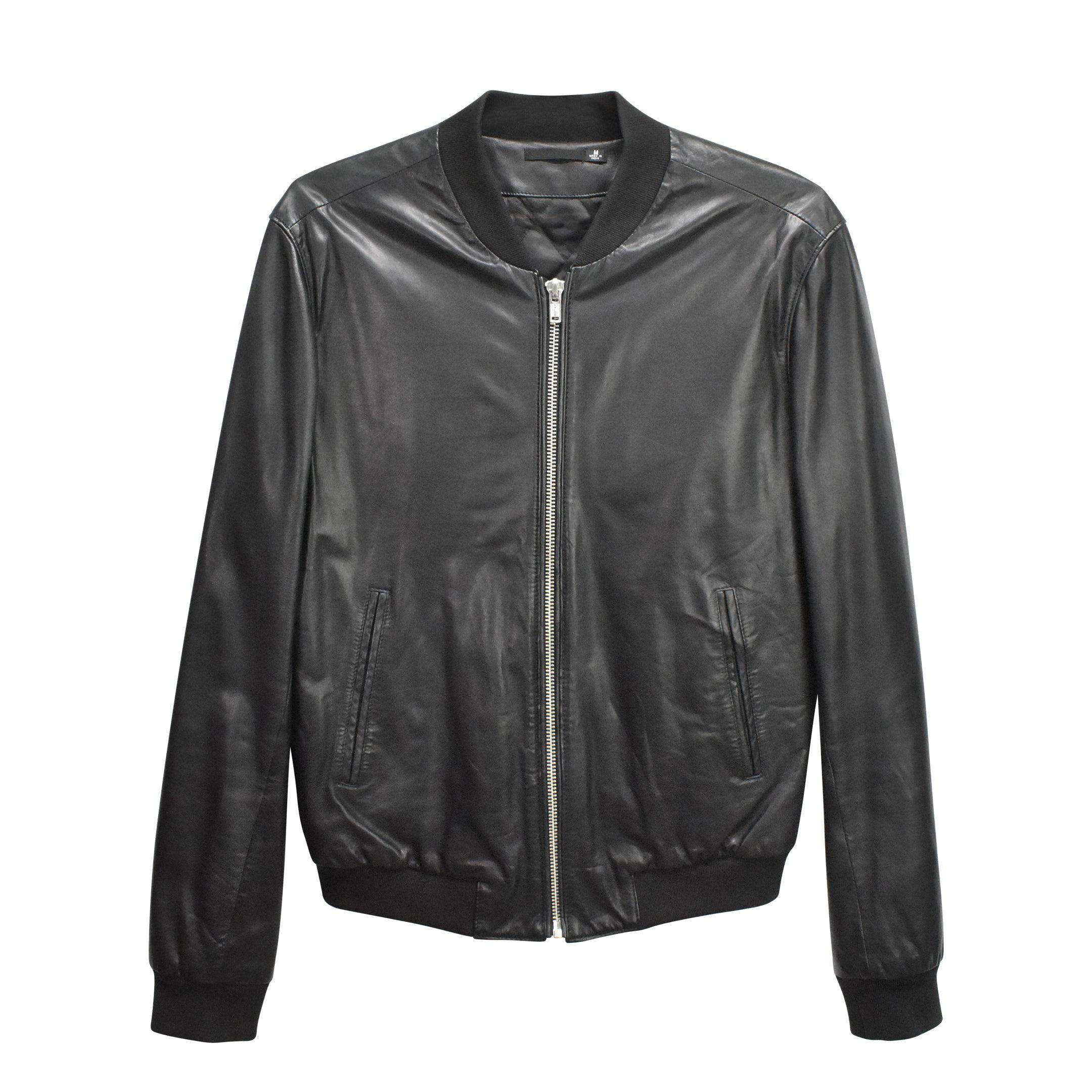 BLK DNM Leather Jacket - Men's M