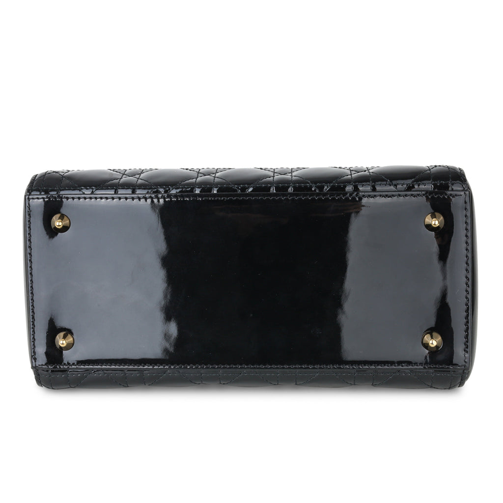 Christian Dior Medium Lady Dior - Patent