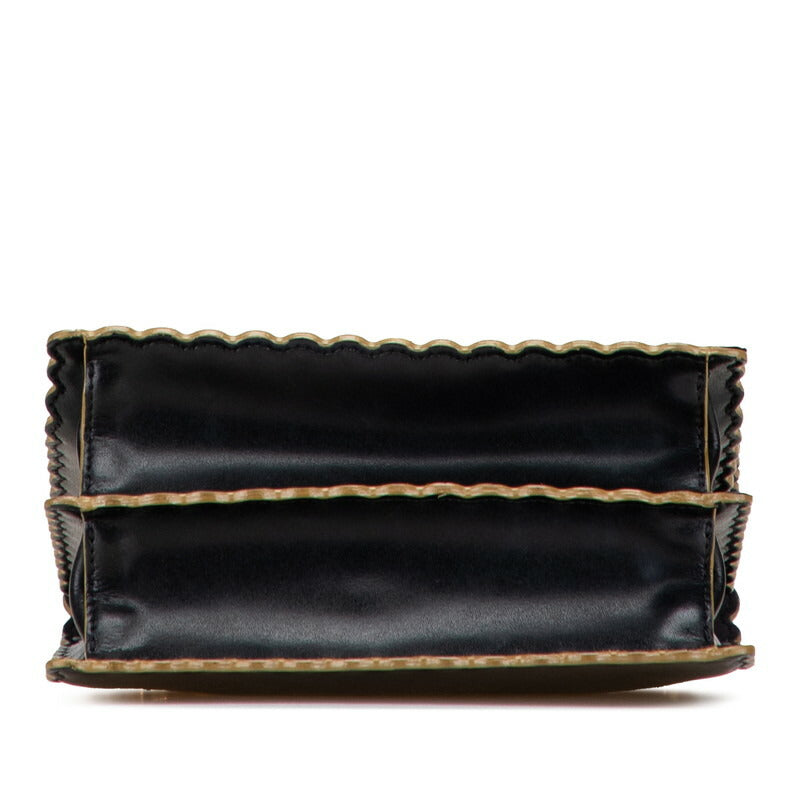Fendi Kan I Calf Leather Shoulder Bag