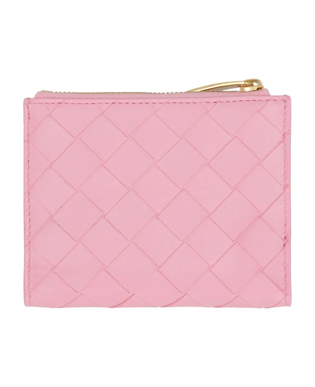 BOTTEGA VENETA INTRECCIATO LAMBSKIN LEATHER BI-FOLD WALLET