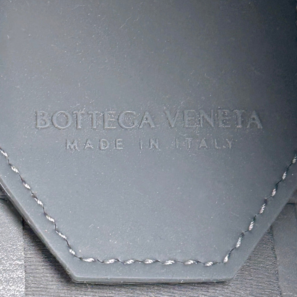 Bottega Veneta Grey Leather Woven Cassette Bag