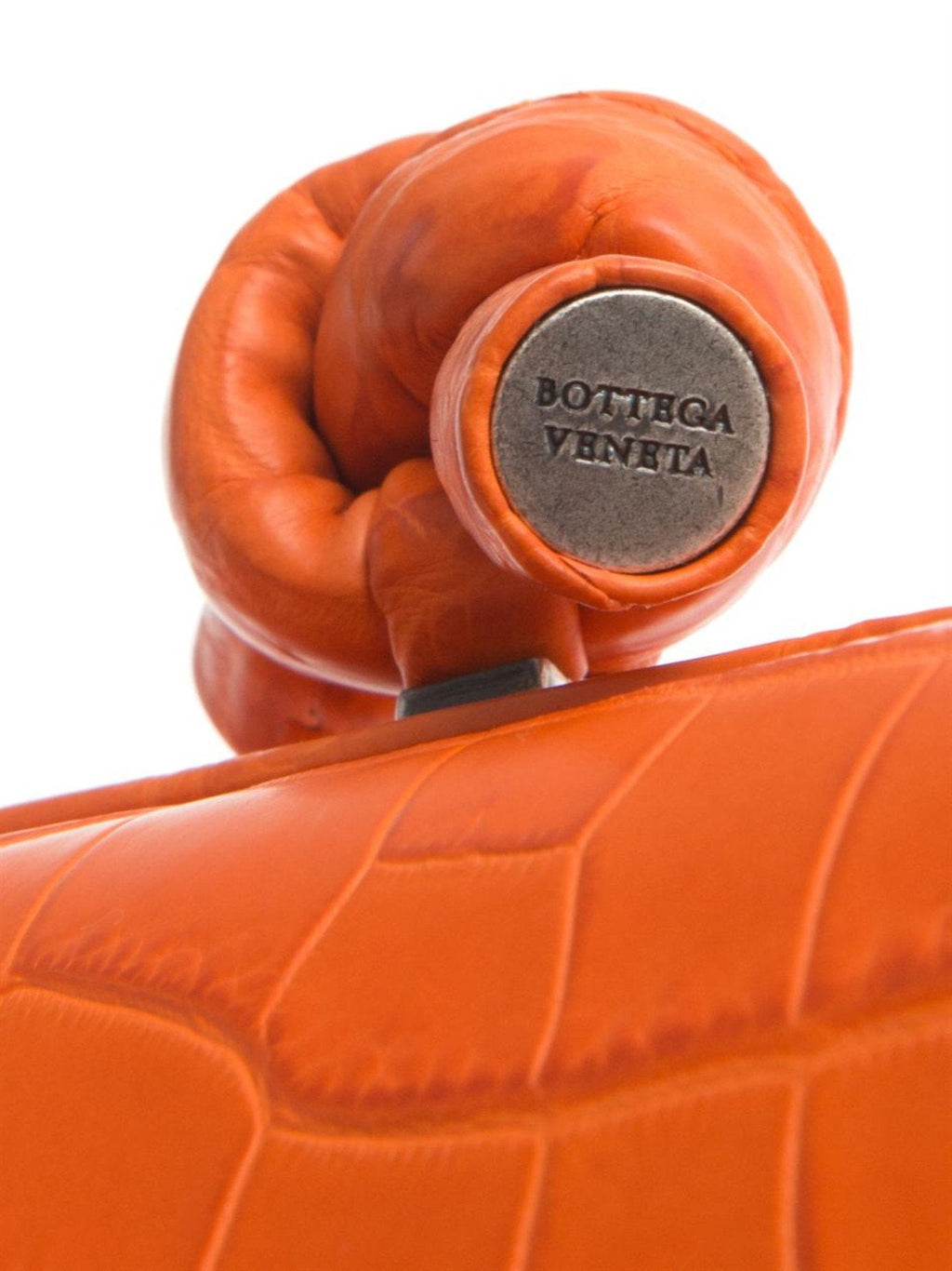 Bottega Veneta Knot Leather Clutch