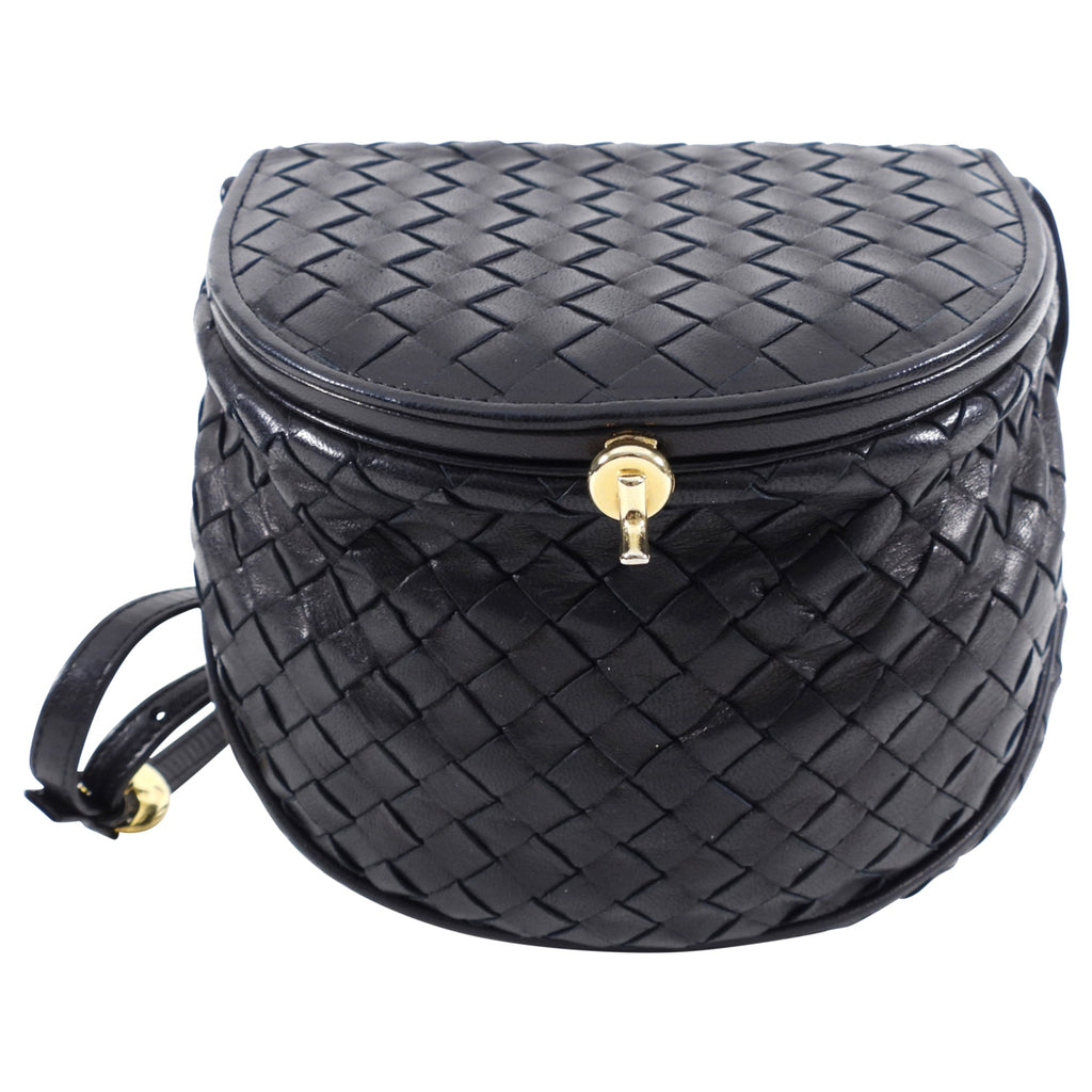 Bottega Veneta Vintage 1980’s Intrecciato Leather Mini Bag