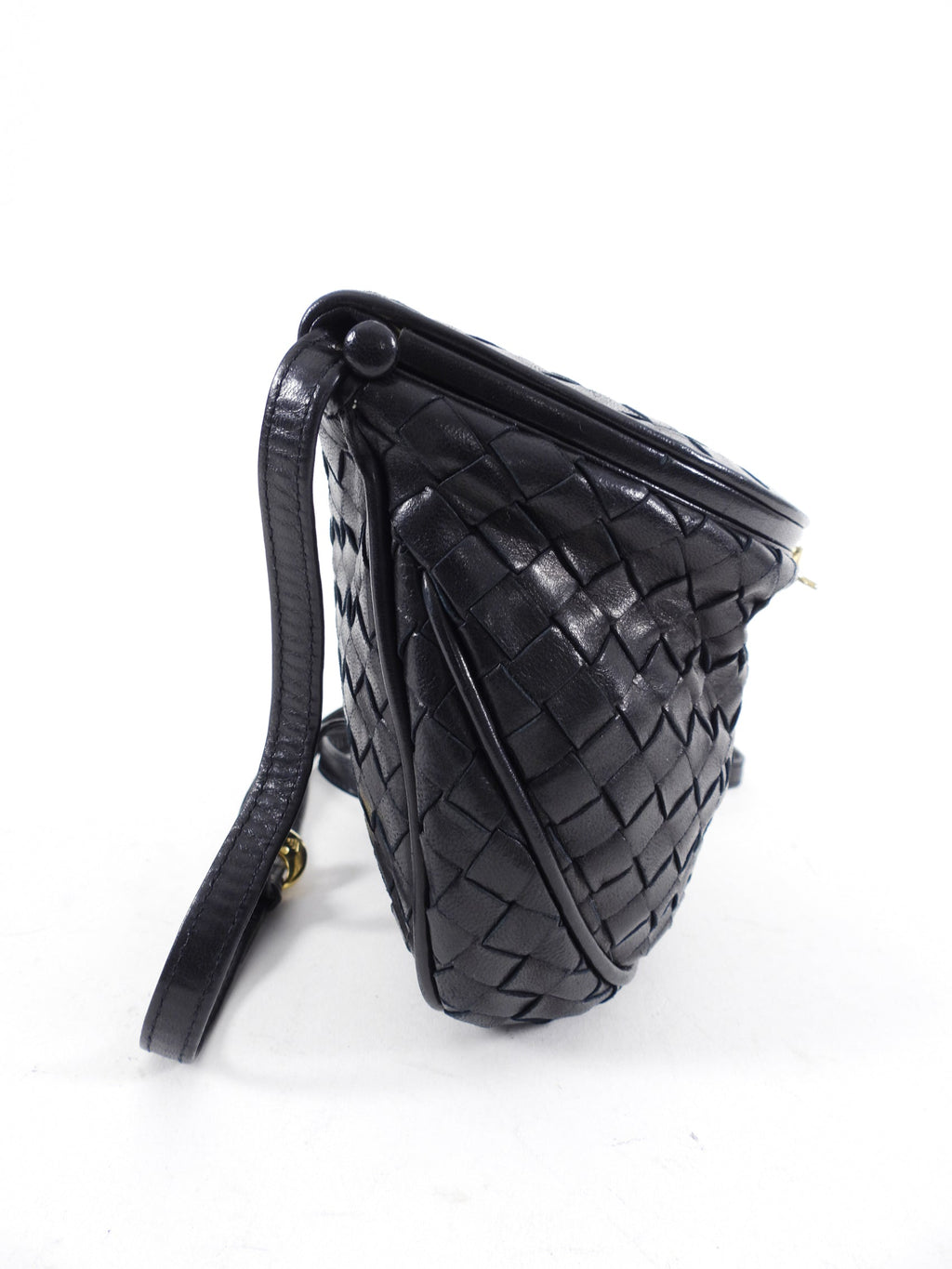 Bottega Veneta Vintage 1980’s Intrecciato Leather Mini Bag