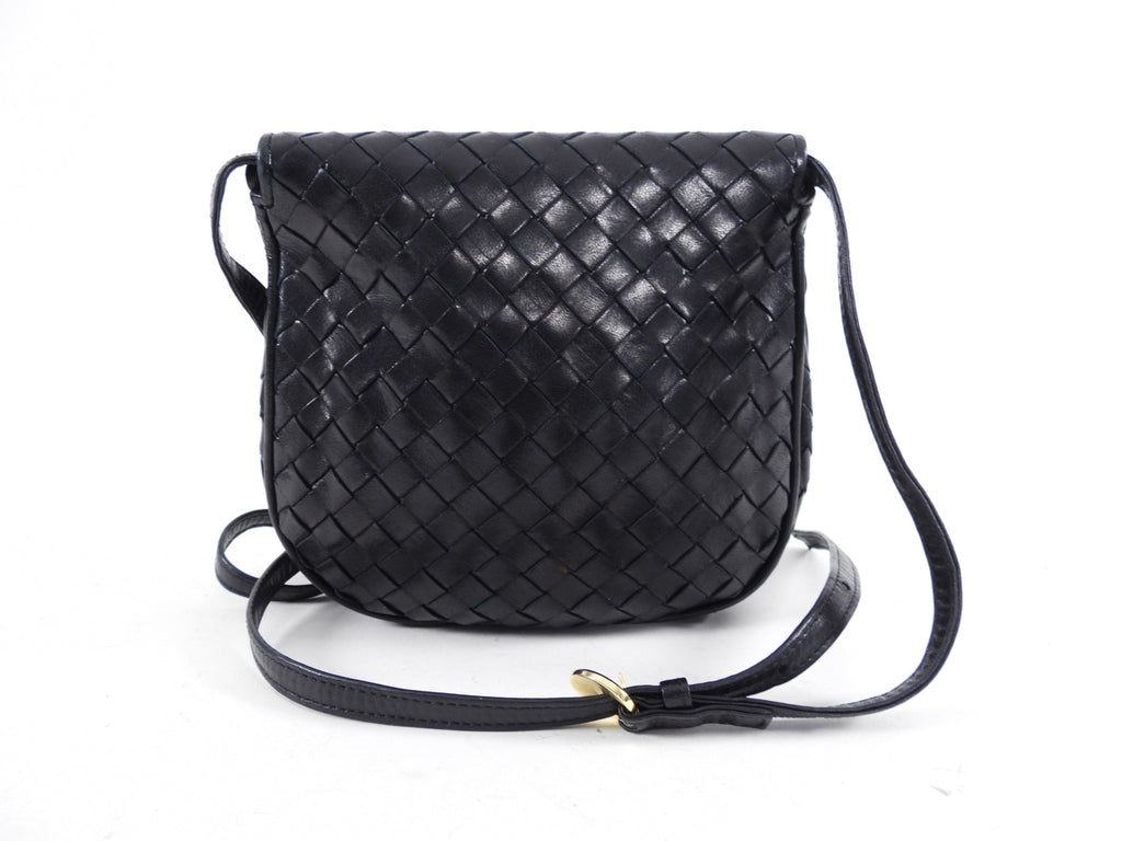 Bottega Veneta Vintage 1980’s Intrecciato Leather Mini Bag