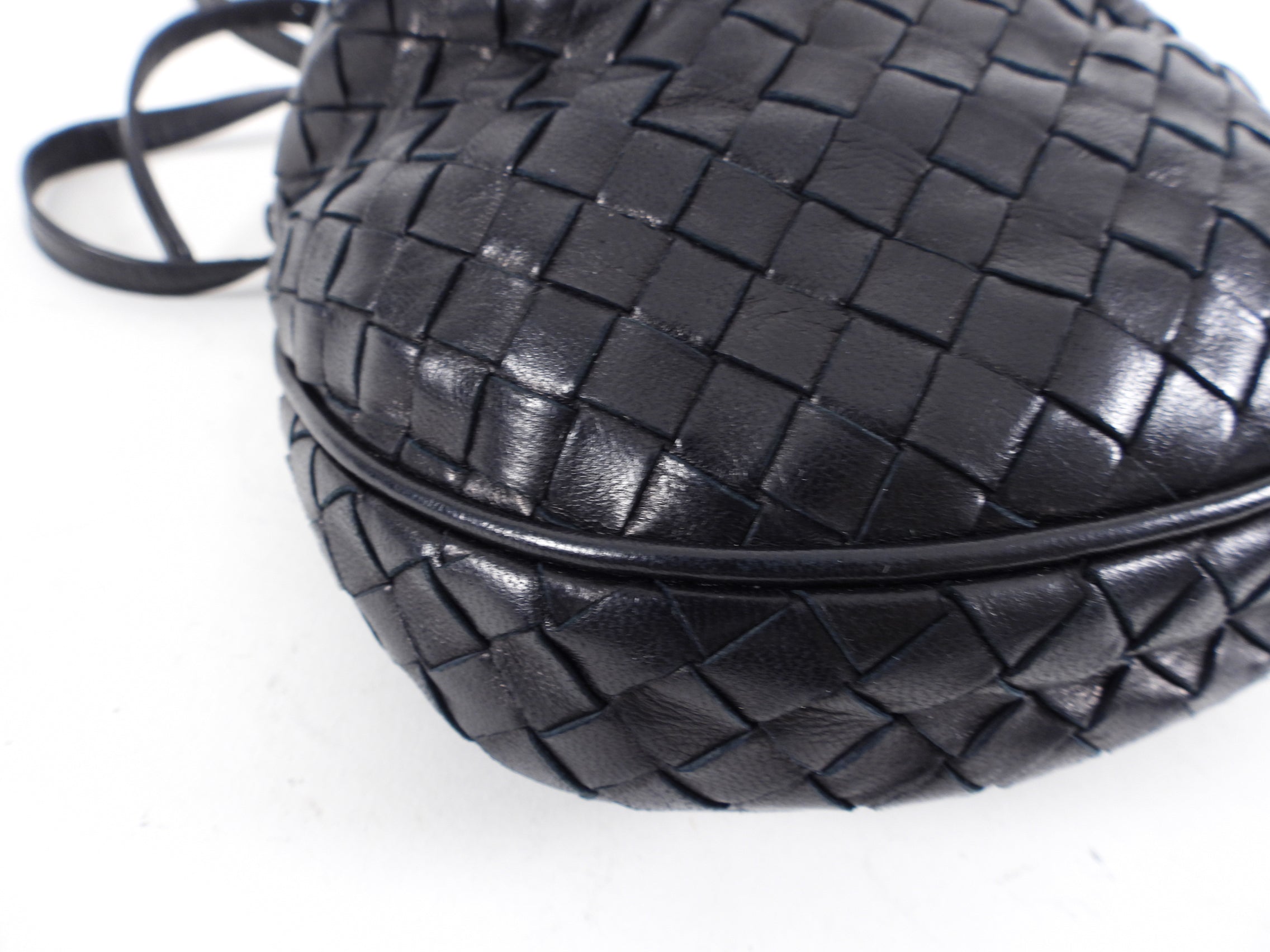 Bottega Veneta Vintage 1980’s Intrecciato Leather Mini Bag