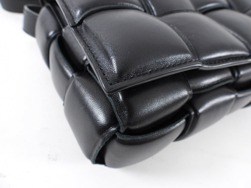 Bottega Veneta Black Padded Cassette Bag