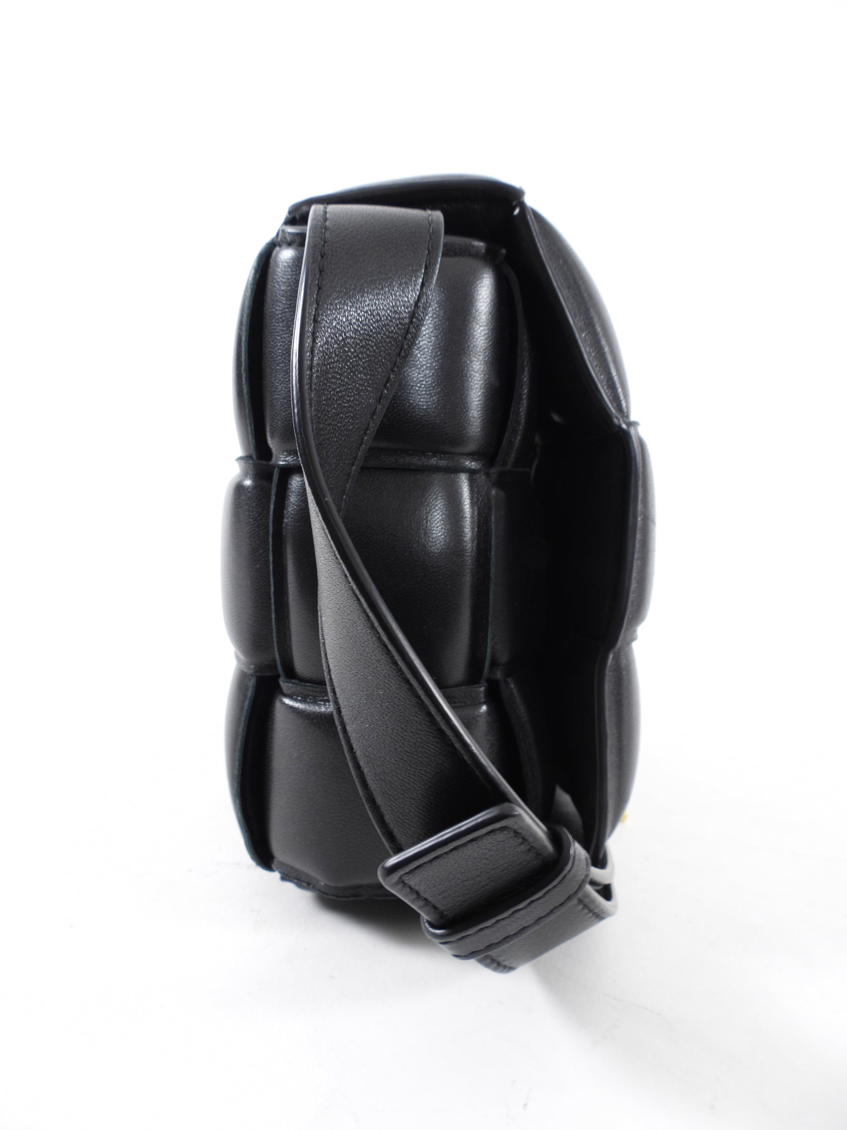 Bottega Veneta Black Padded Cassette Bag