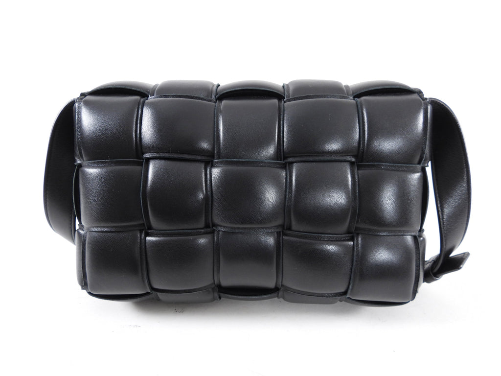 Bottega Veneta Black Padded Cassette Bag