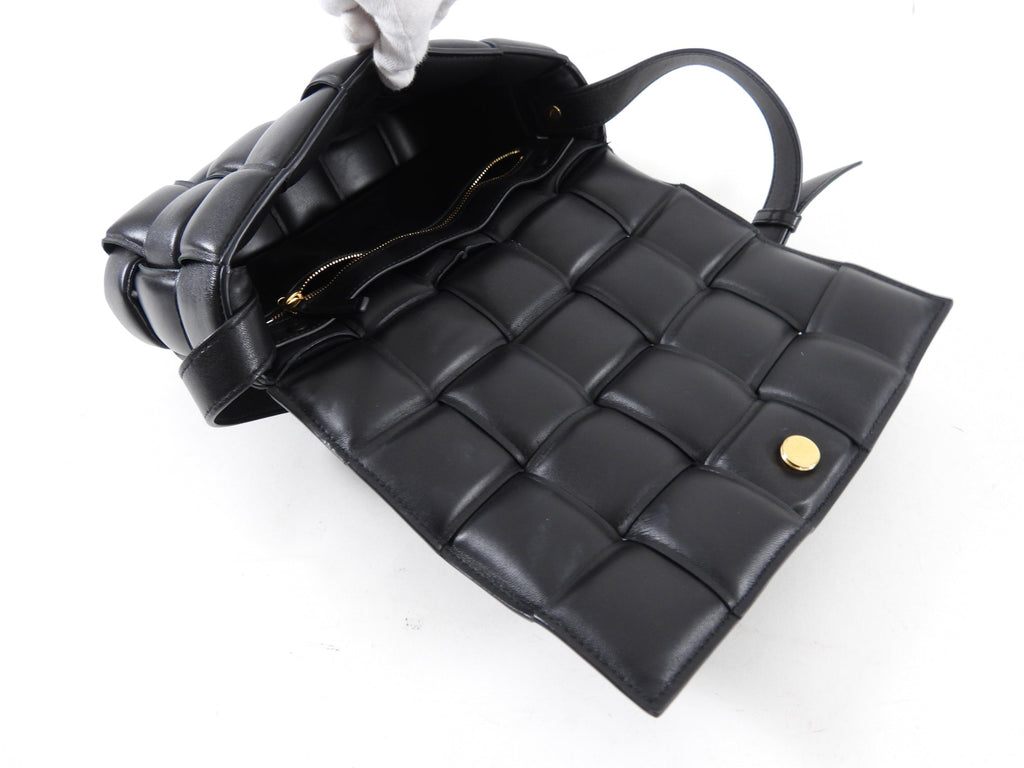 Bottega Veneta Black Padded Cassette Bag