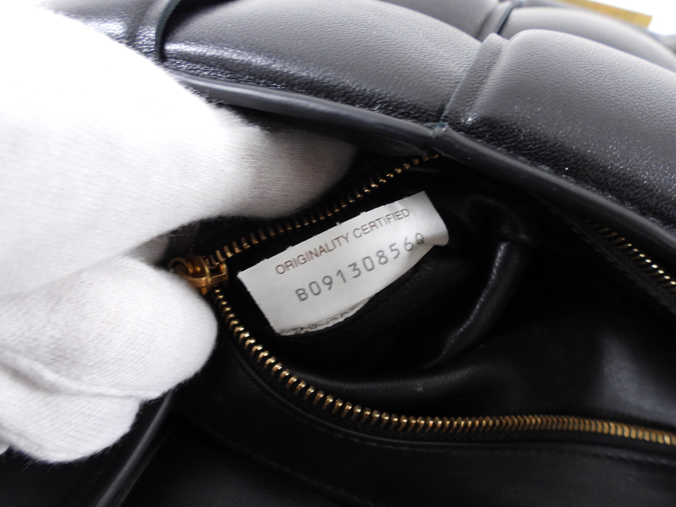 Bottega Veneta Black Padded Cassette Bag