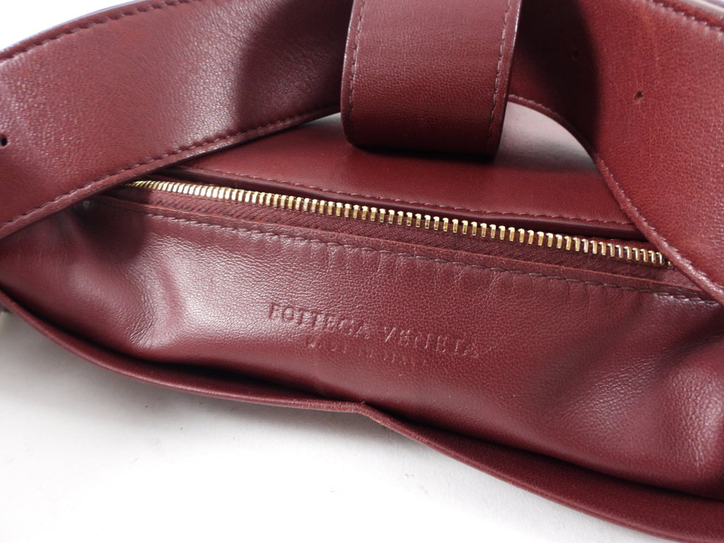Bottega Veneta Burgundy Marie Satchel Bag