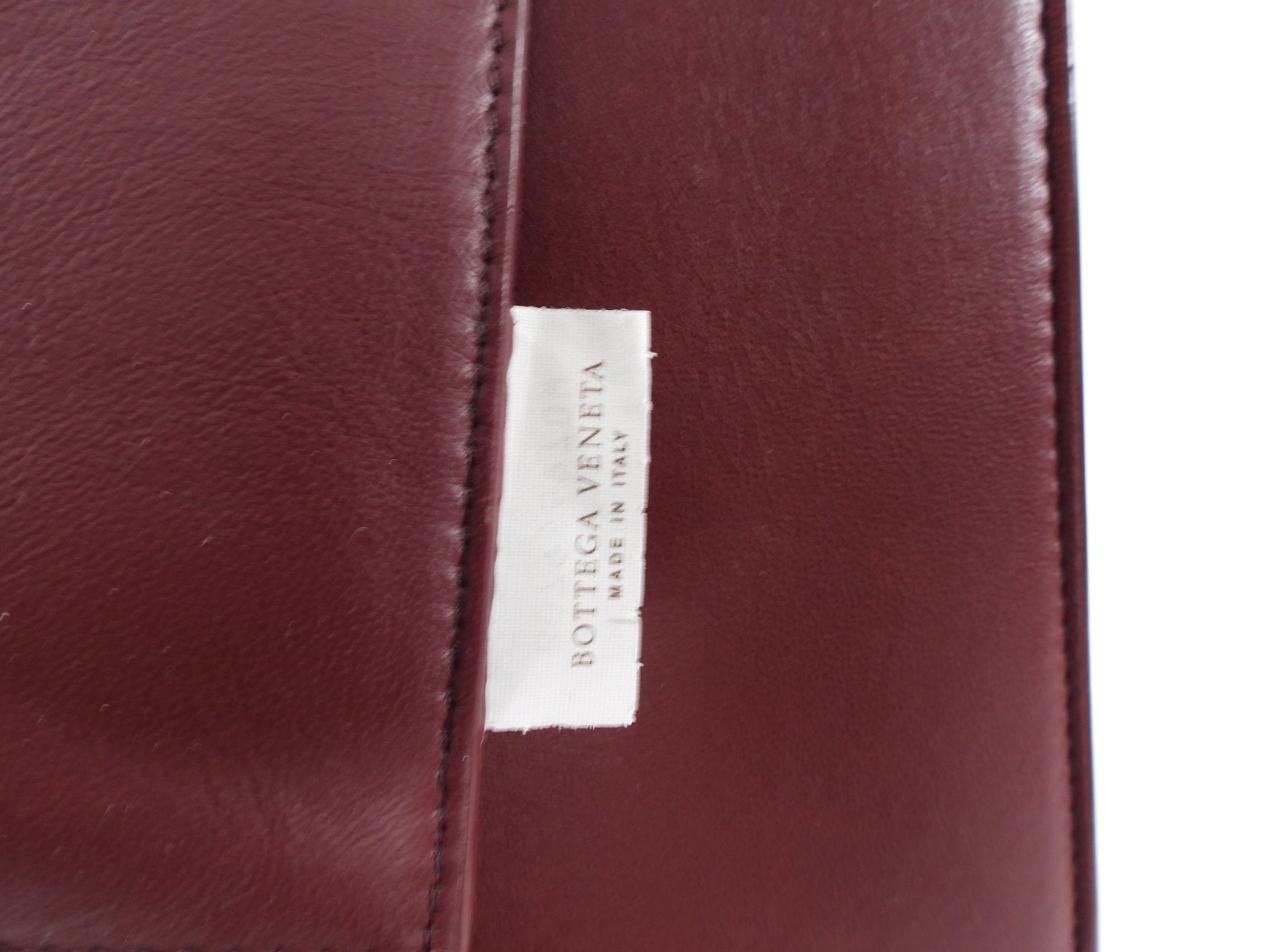 Bottega Veneta Burgundy Marie Satchel Bag