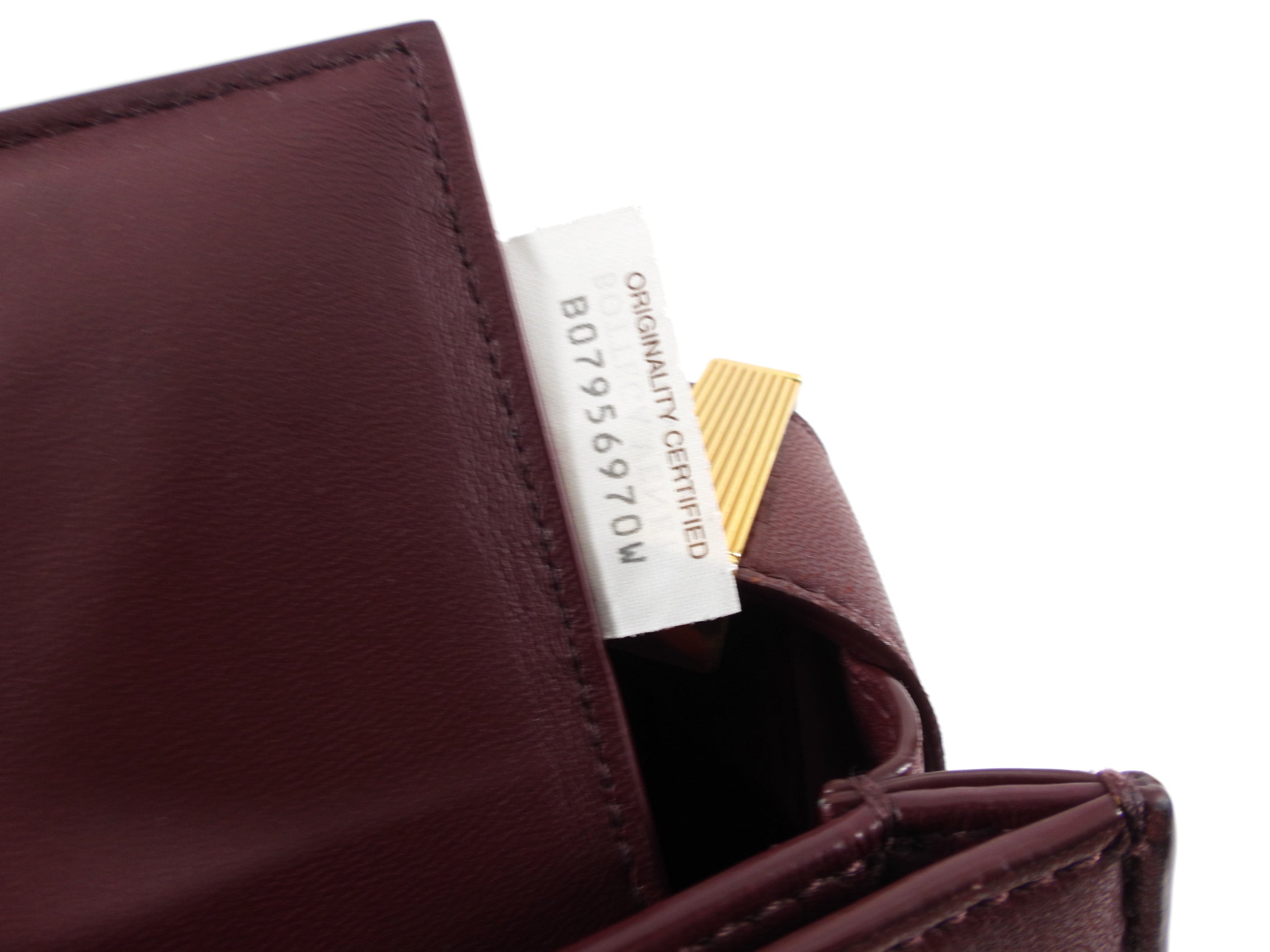 Bottega Veneta Burgundy Marie Satchel Bag