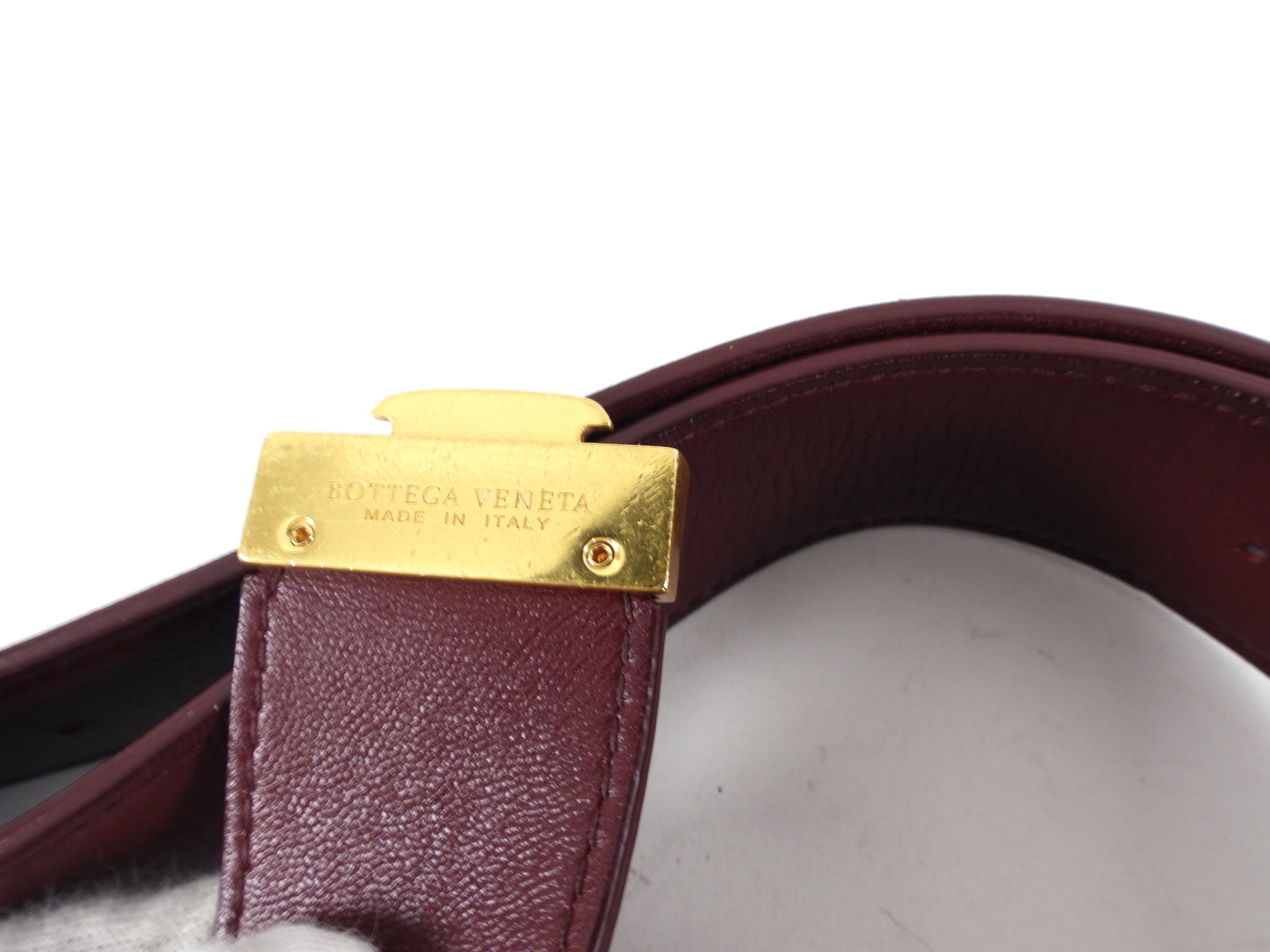 Bottega Veneta Burgundy Marie Satchel Bag