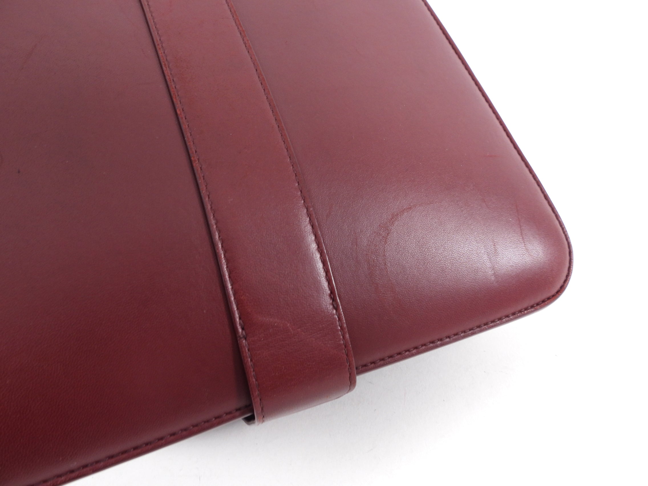 Bottega Veneta Burgundy Marie Satchel Bag