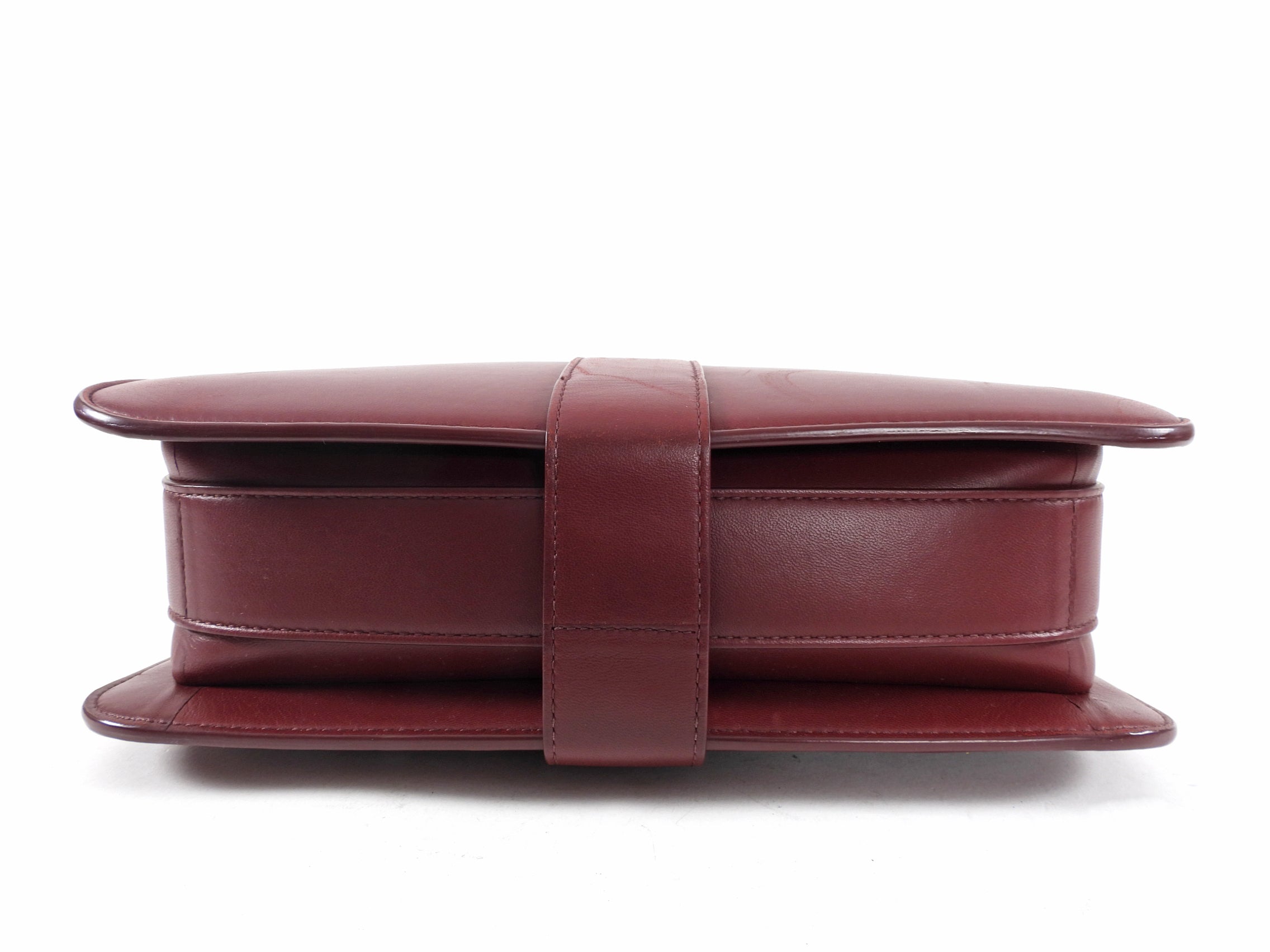 Bottega Veneta Burgundy Marie Satchel Bag