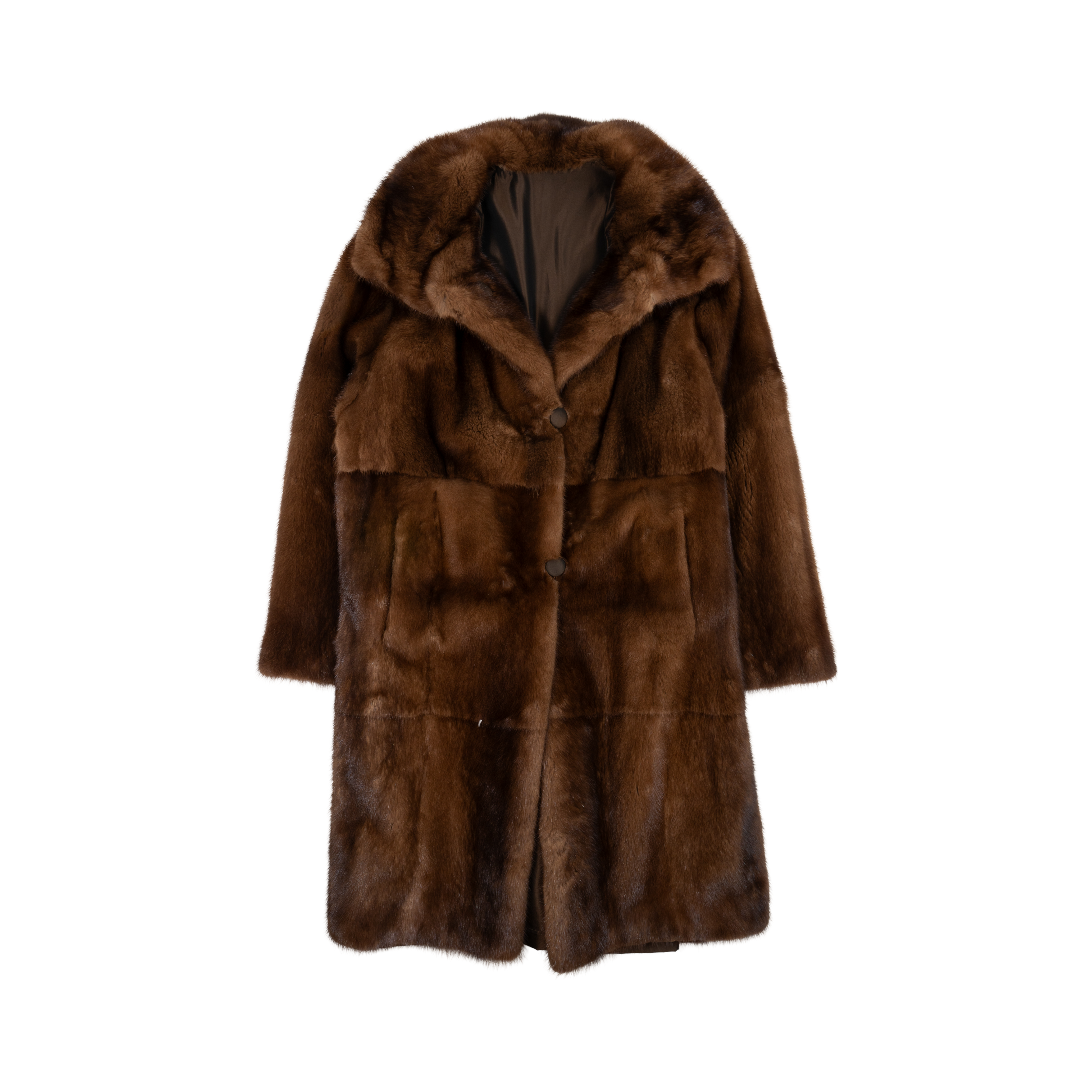 Reversible Mink Fur Coat - Women's M