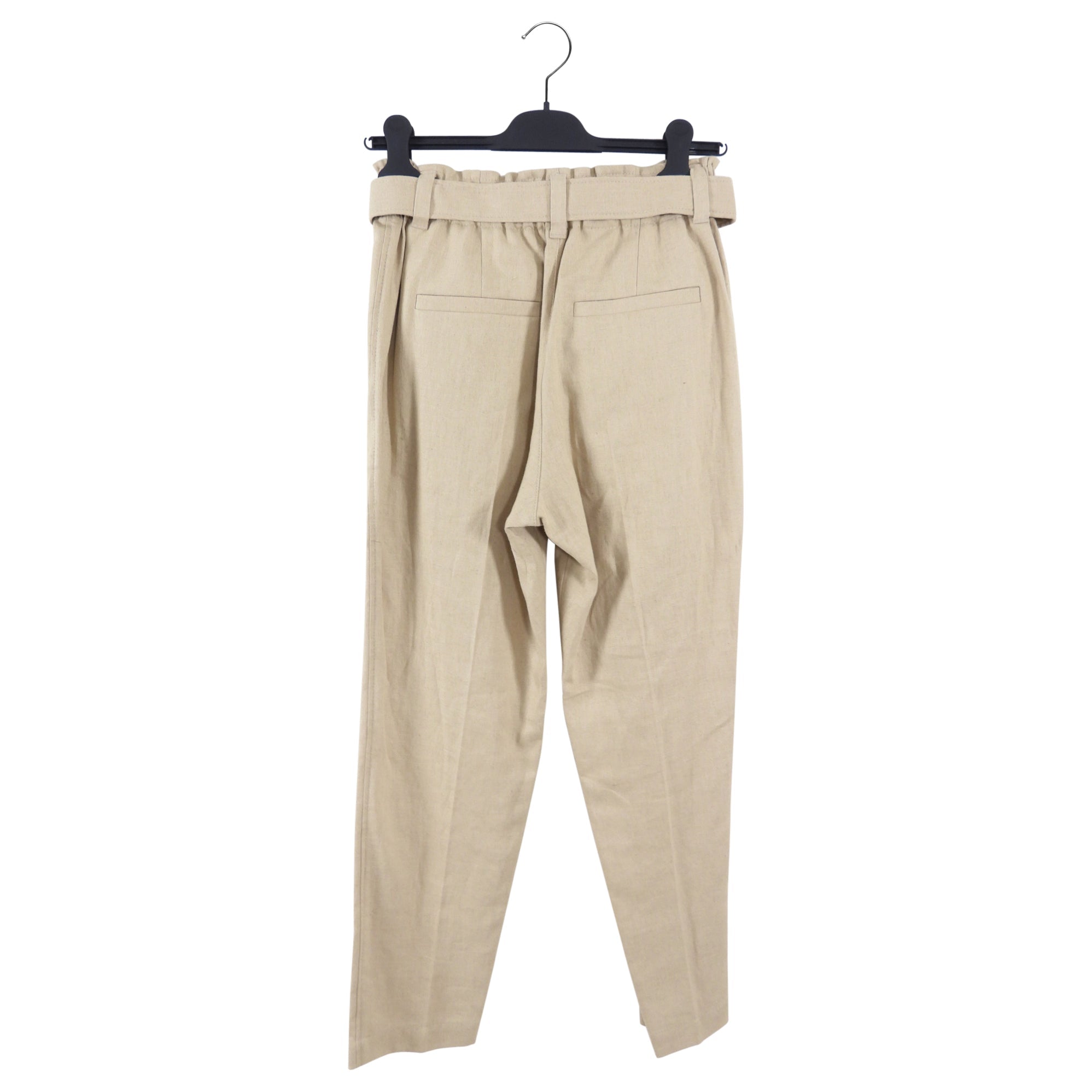 Brunello Cucinelli Natural Beige Linen Pants Suit - XS