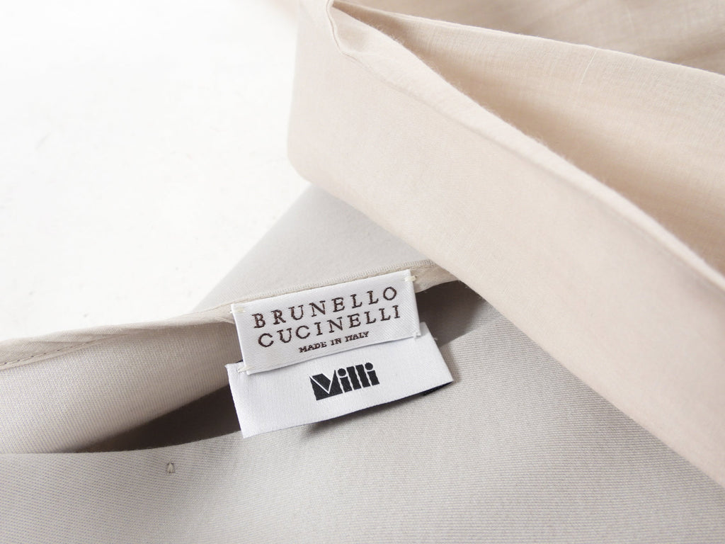 Brunello Cucinelli Light Sand Taupe V Neck Wrap Tank - L (8/10)