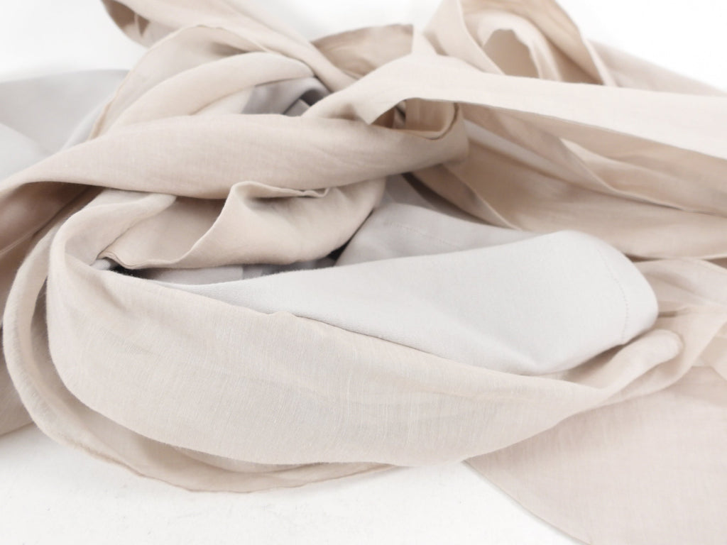 Brunello Cucinelli Light Sand Taupe V Neck Wrap Tank - L (8/10)