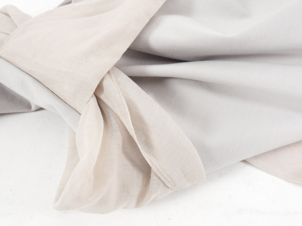 Brunello Cucinelli Light Sand Taupe V Neck Wrap Tank - L (8/10)
