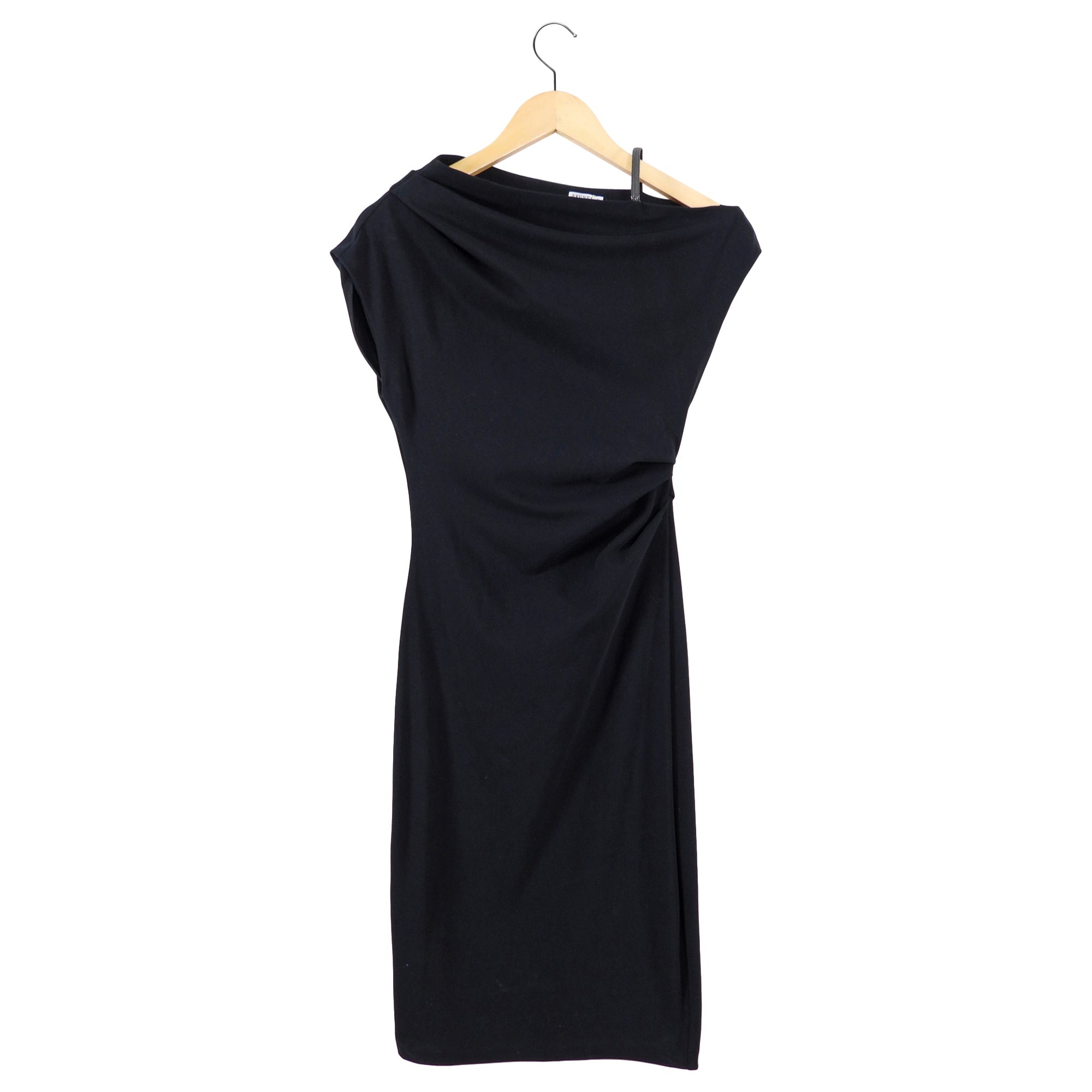 Brunello Cucinelli Black Jersey Monili Strap Detail Dress - XS