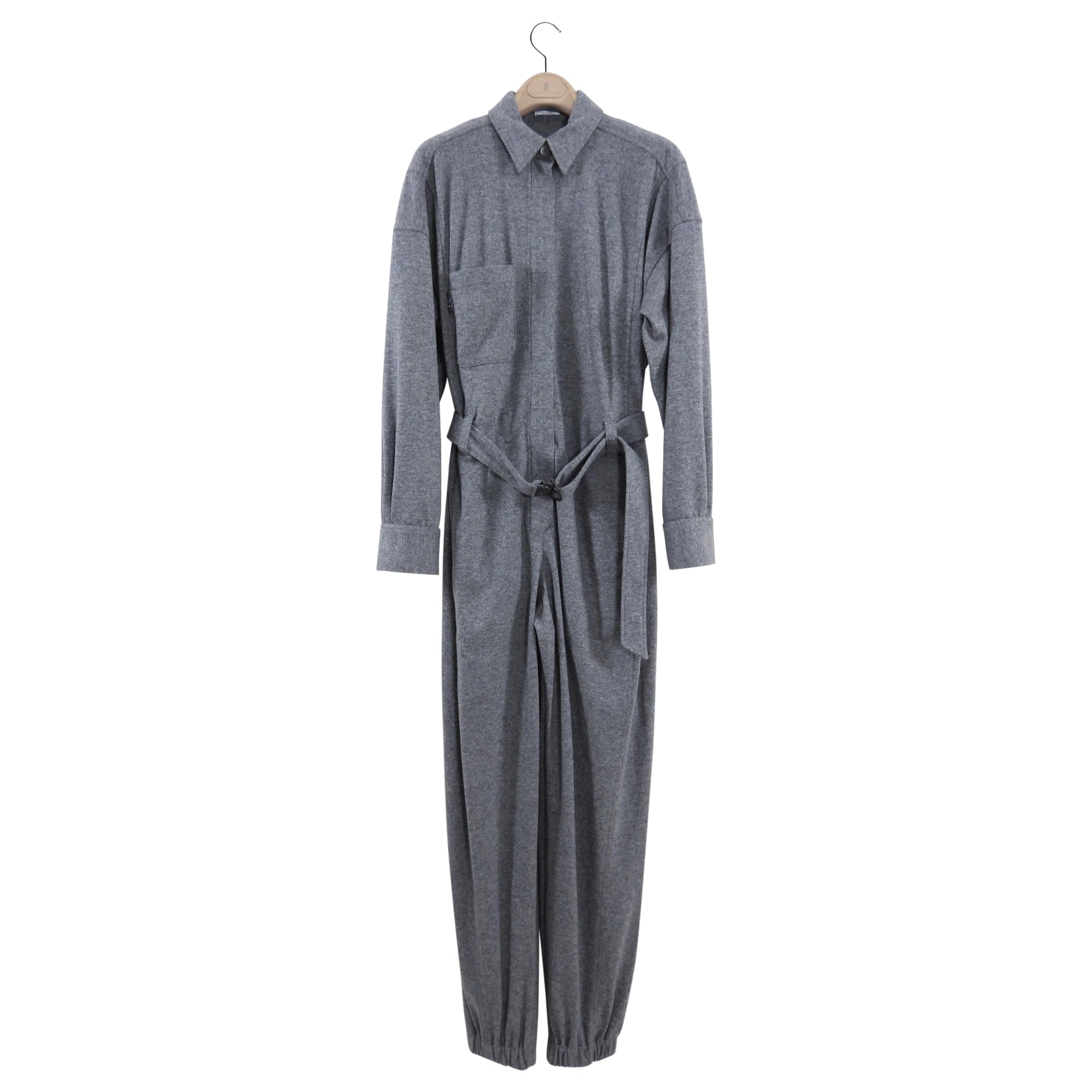 Brunello Cucinelli Cashmere Jersey Jumpsuit - S