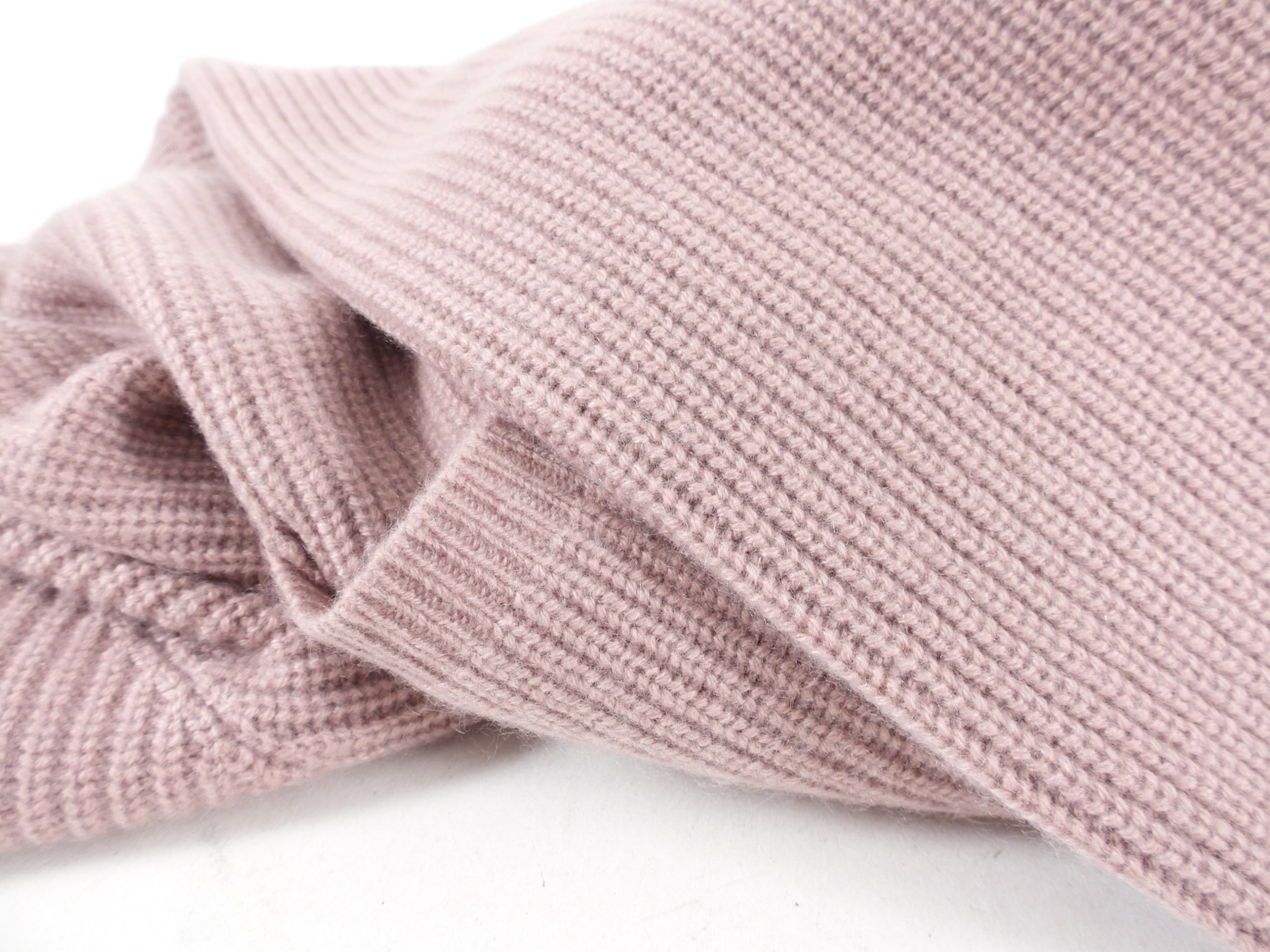 Brunello Cucinelli Cashmere Quartz Pink Knit Sweater - S