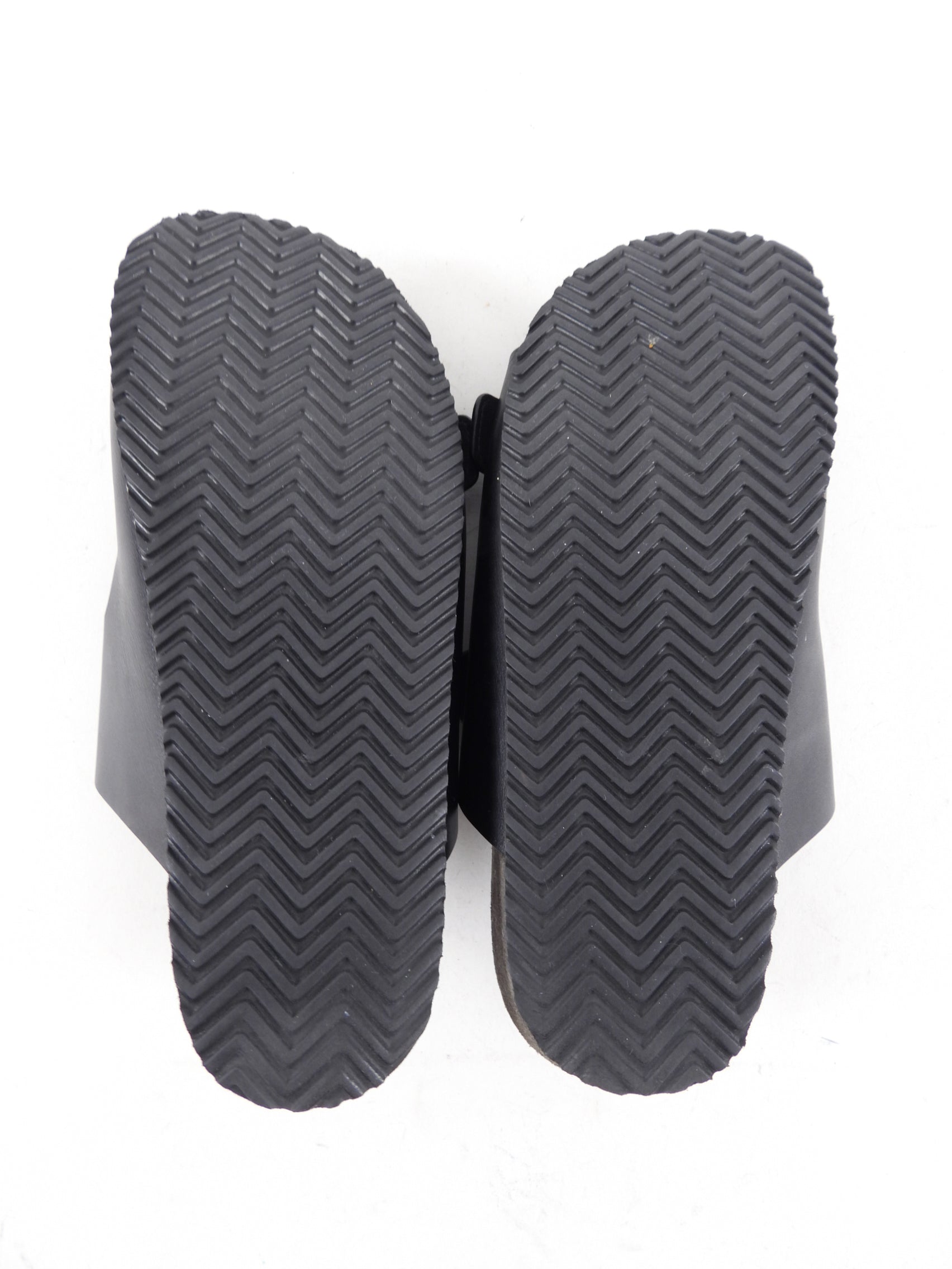 Brunello Cucinelli Charcoal Grey Leather Monili Sandal - 36.5
