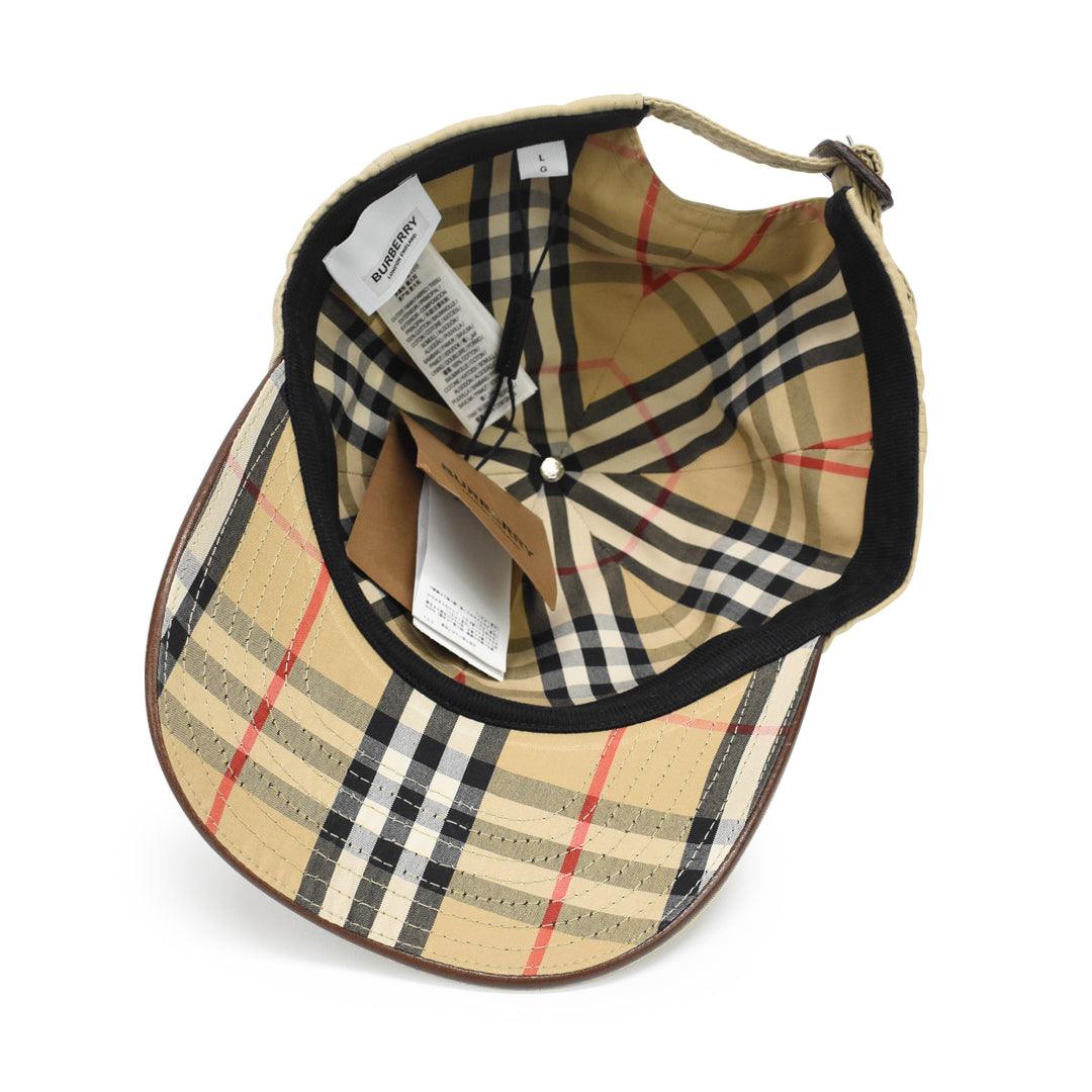 Burberry Baseball Cap - L