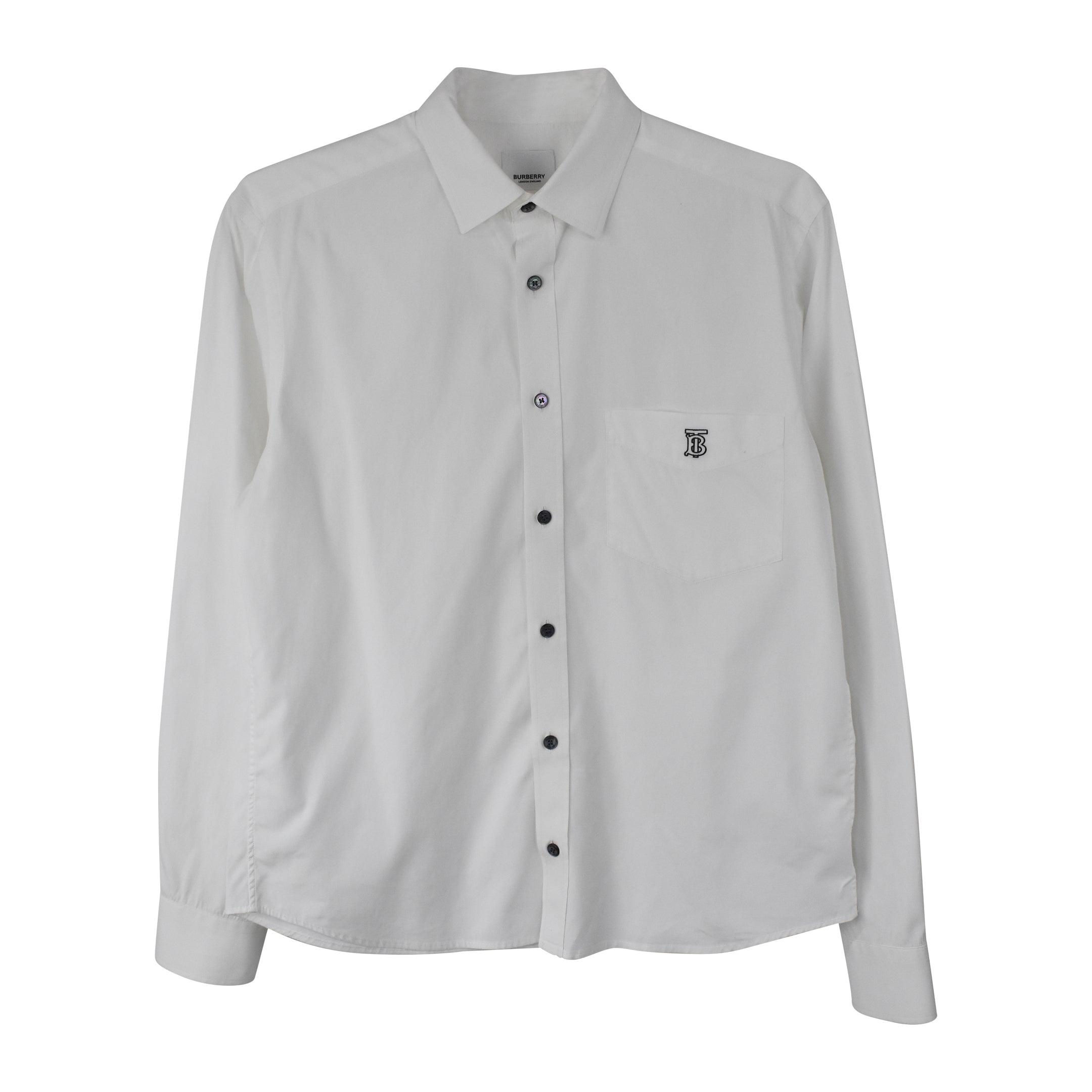 Burberry Button-Down Shirt - Men's M