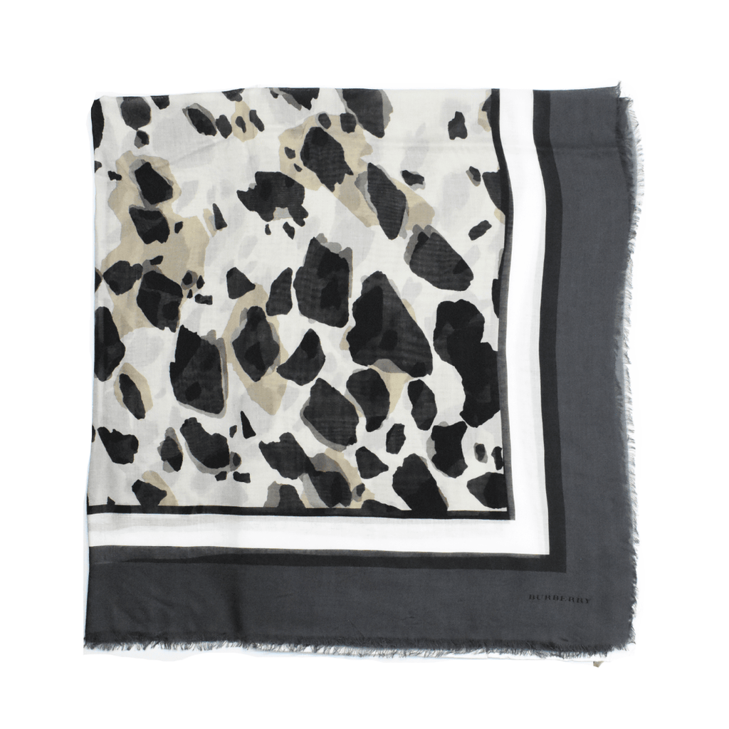 Burberry Cheetah Scarf