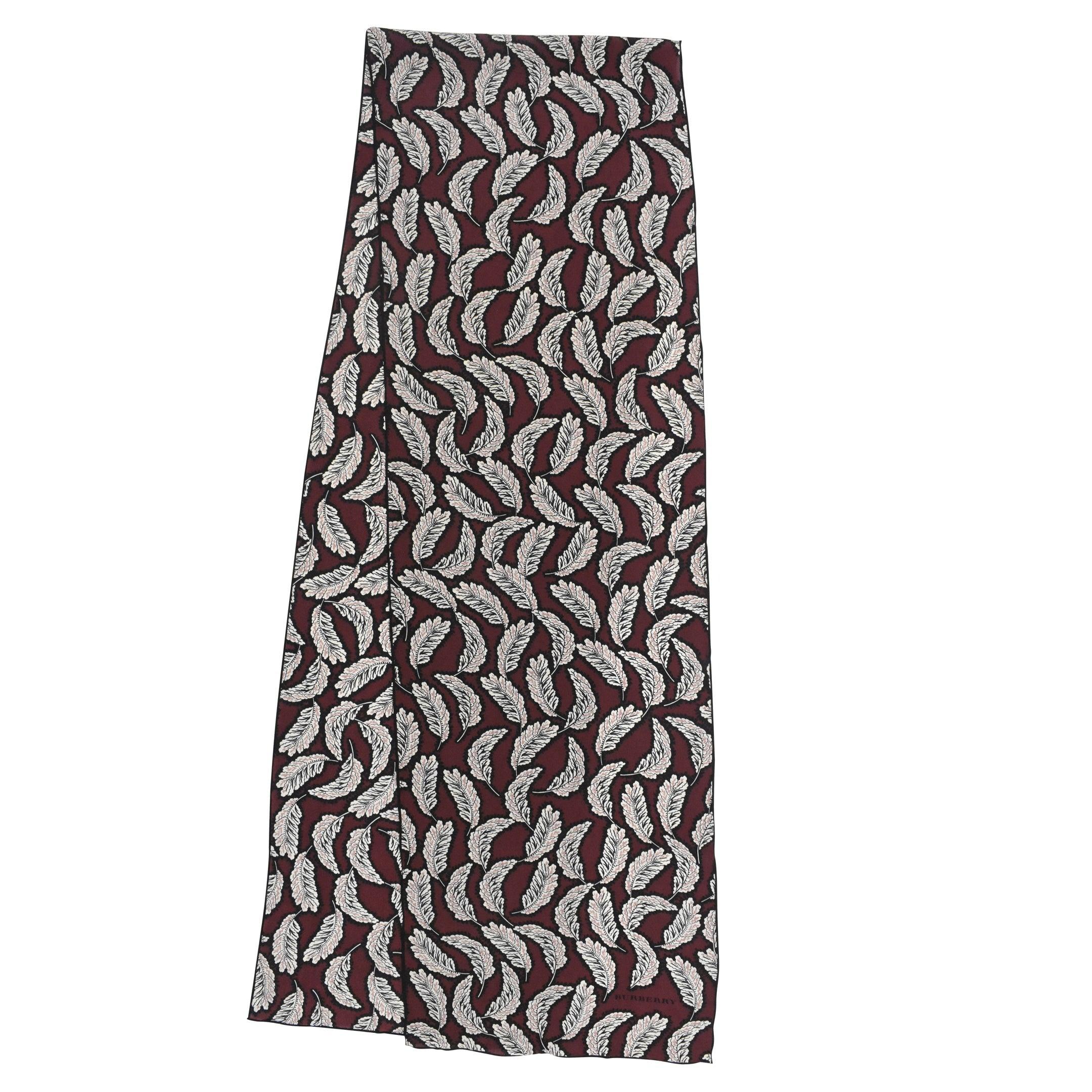 Burberry Silk Scarf
