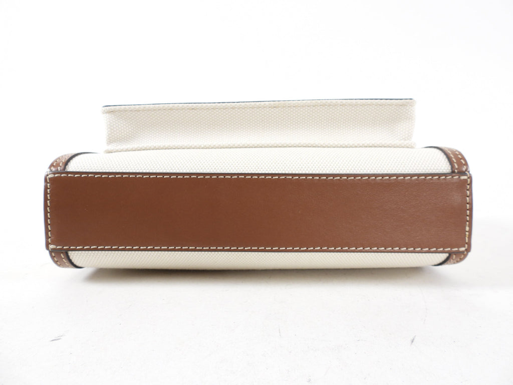 Burberry Small Canvas and Leather Pocket Bag