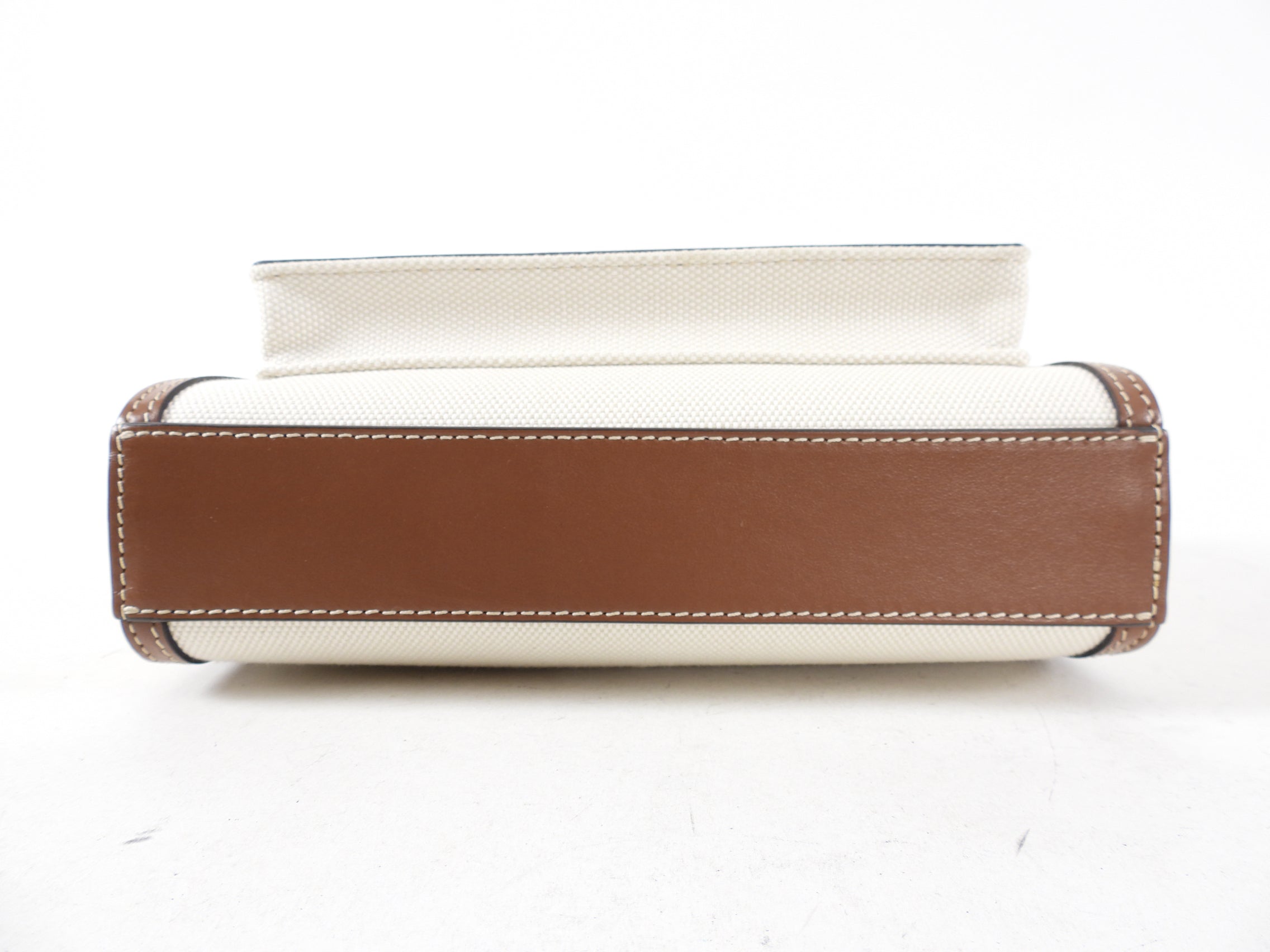 Burberry Small Canvas and Leather Pocket Bag
