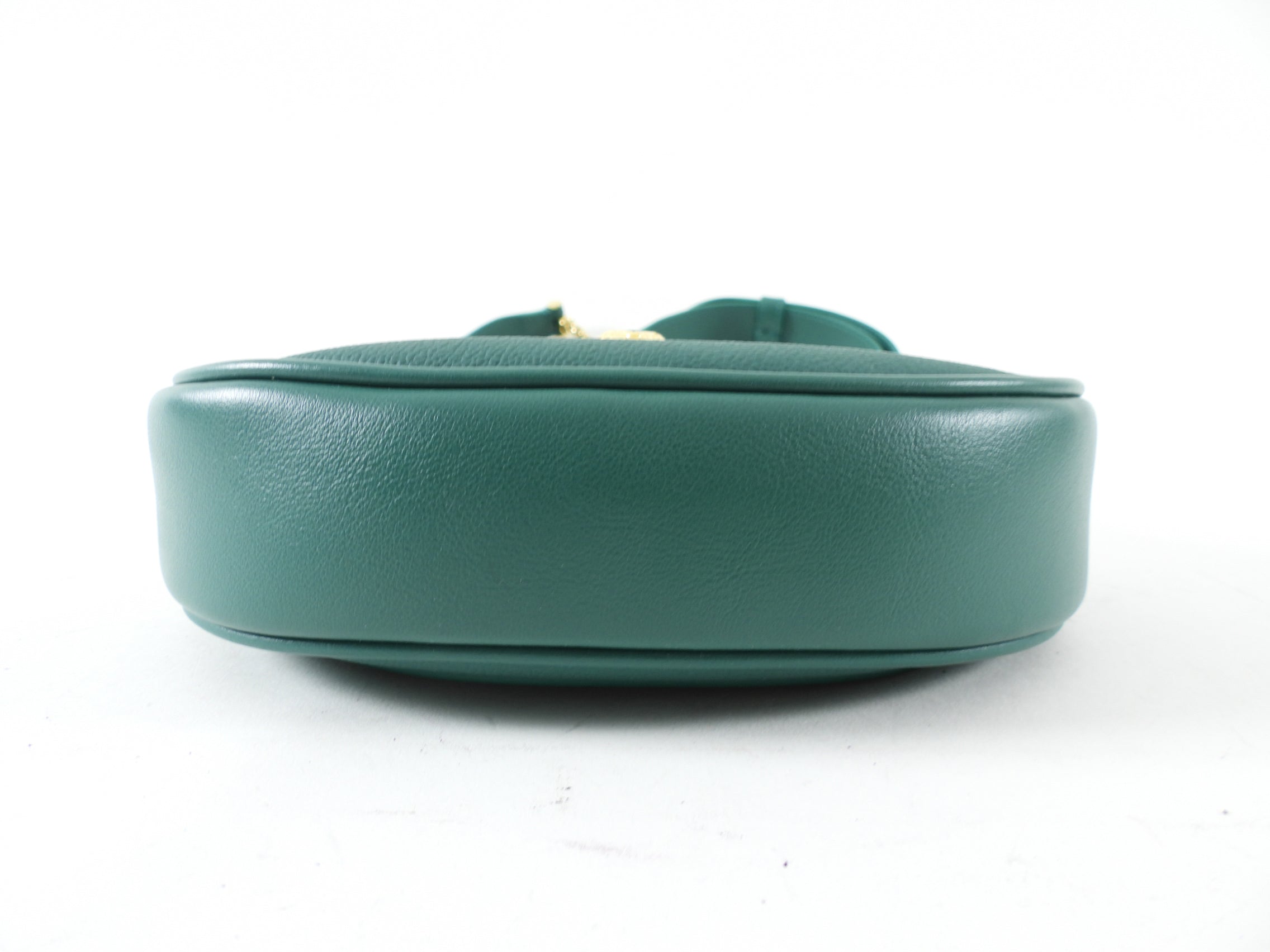 Bvlgari Serpenti Forever Emerald Green Ellipse Hobo Bag
