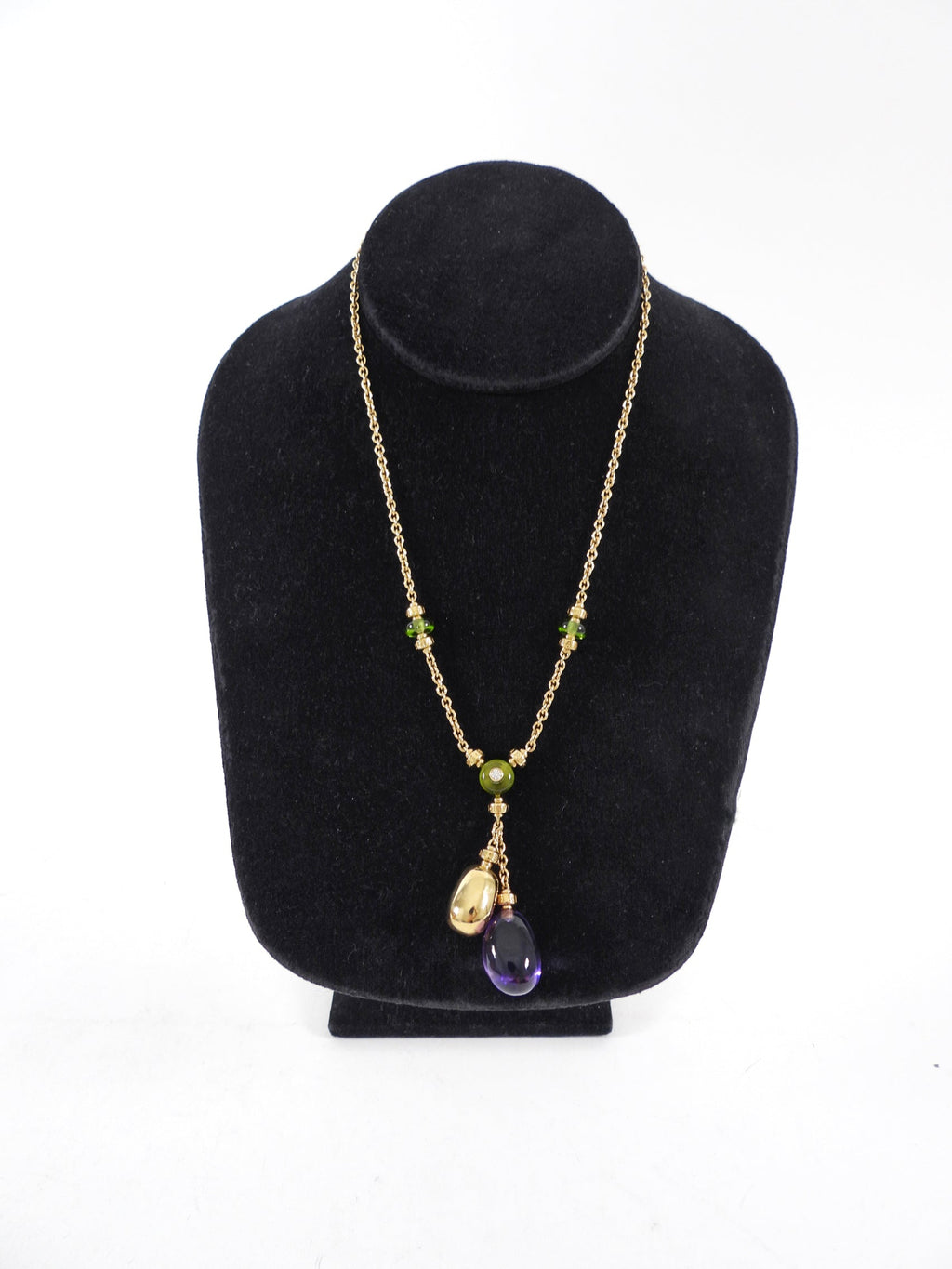 Bvlgari 18k Yellow Gold Sassi Mediterranean Eden Necklace