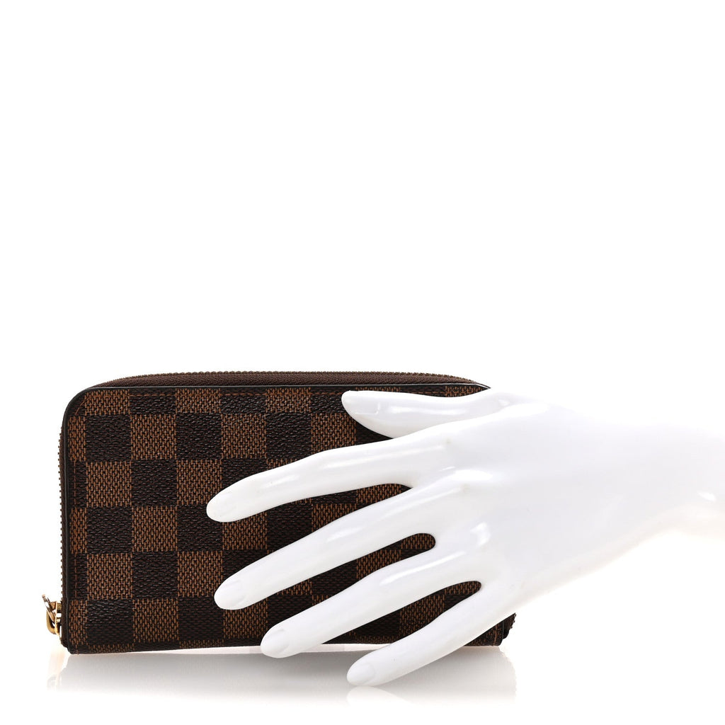 Damier Ebene Zippy Compact Wallet