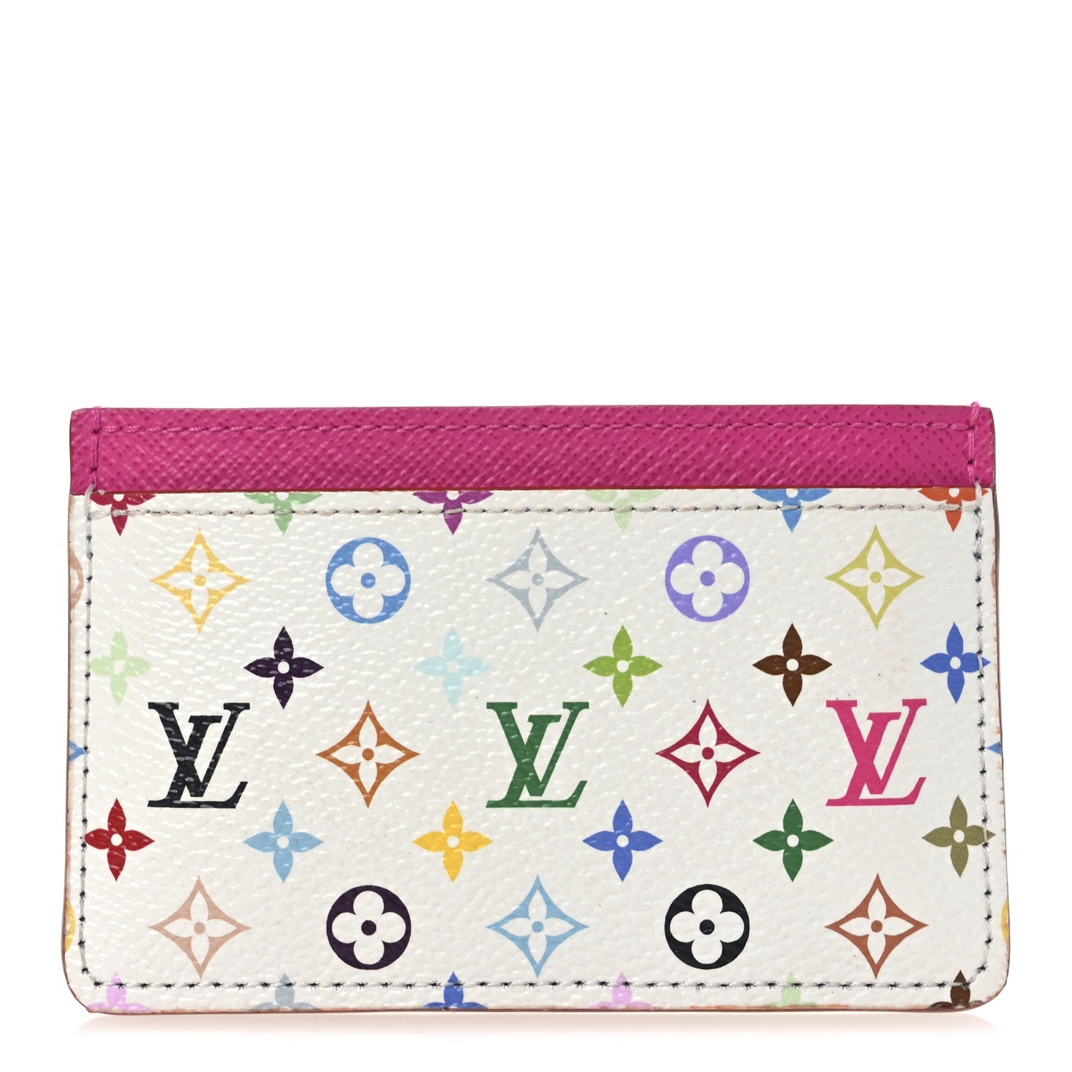 LV X TM Monogram Multicolor  Holder Kawaii Pink